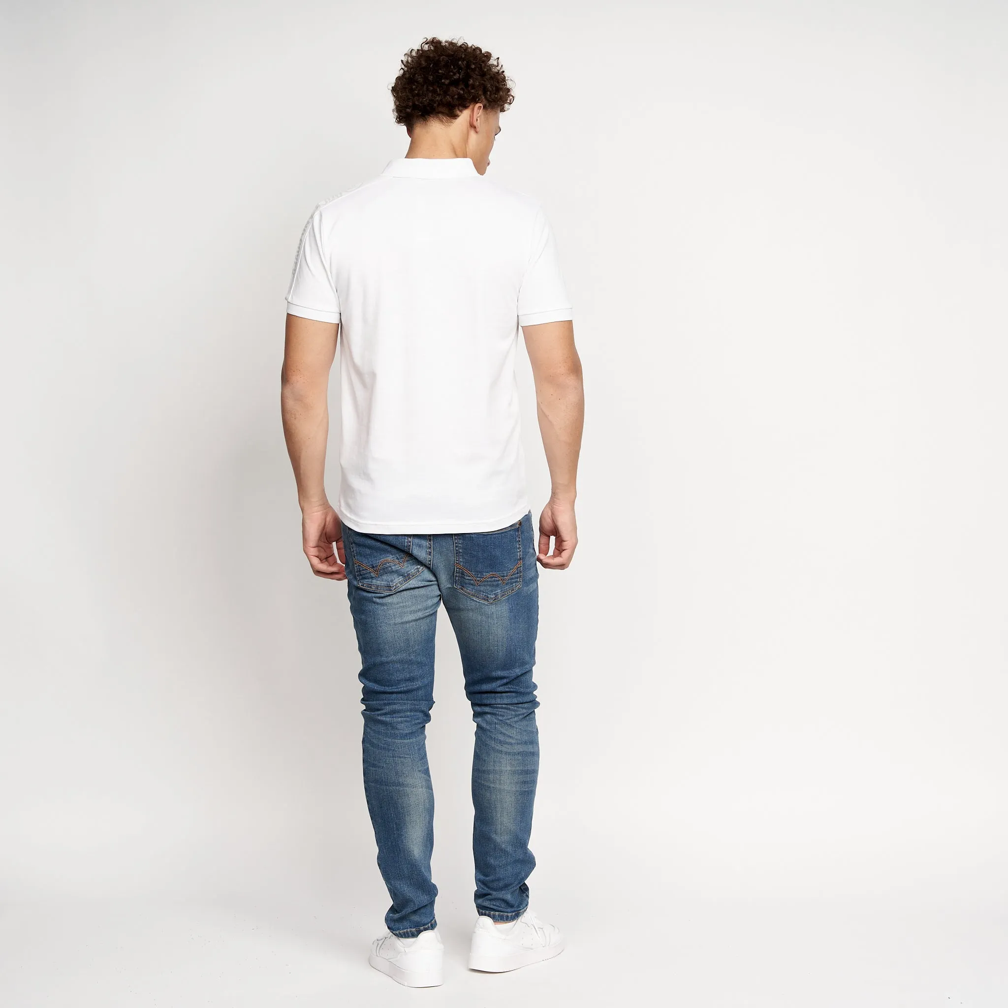 Stelaire Polo White sold by Duck and Cover product image thumbnail 3