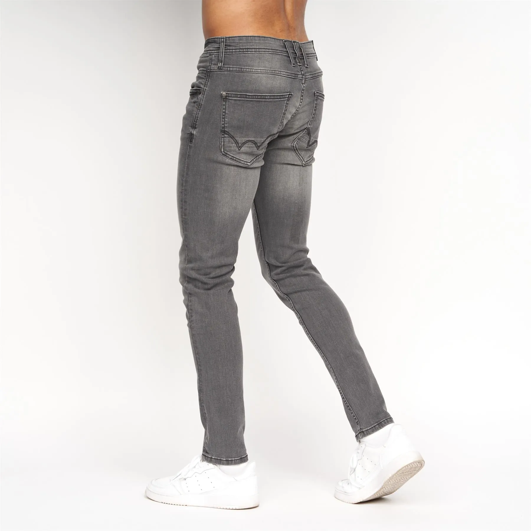 Maylead Slim Fit Jeans Grey sold by Duck and Cover product image thumbnail 4