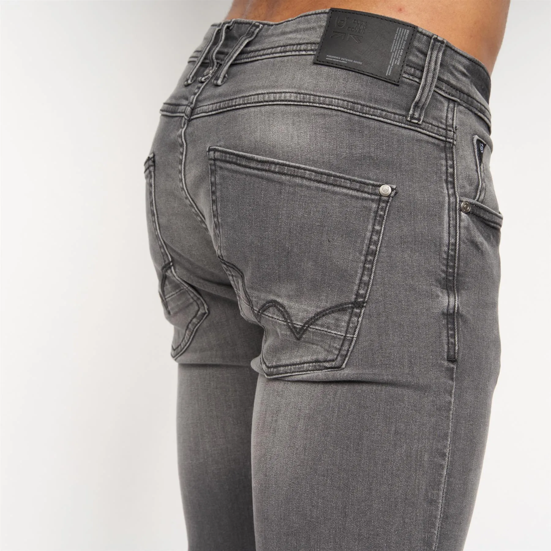 Maylead Slim Fit Jeans Grey sold by Duck and Cover product image thumbnail 5