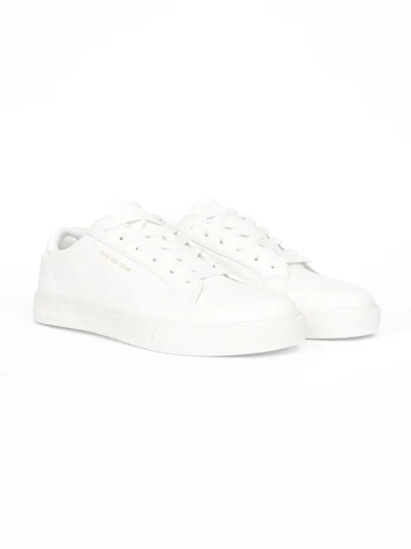 Claspar Trainers White sold by Duck and Cover