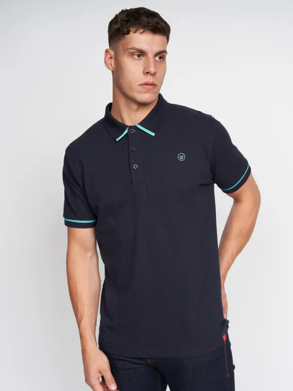 Trippere Polo Navy made by Duck and Cover