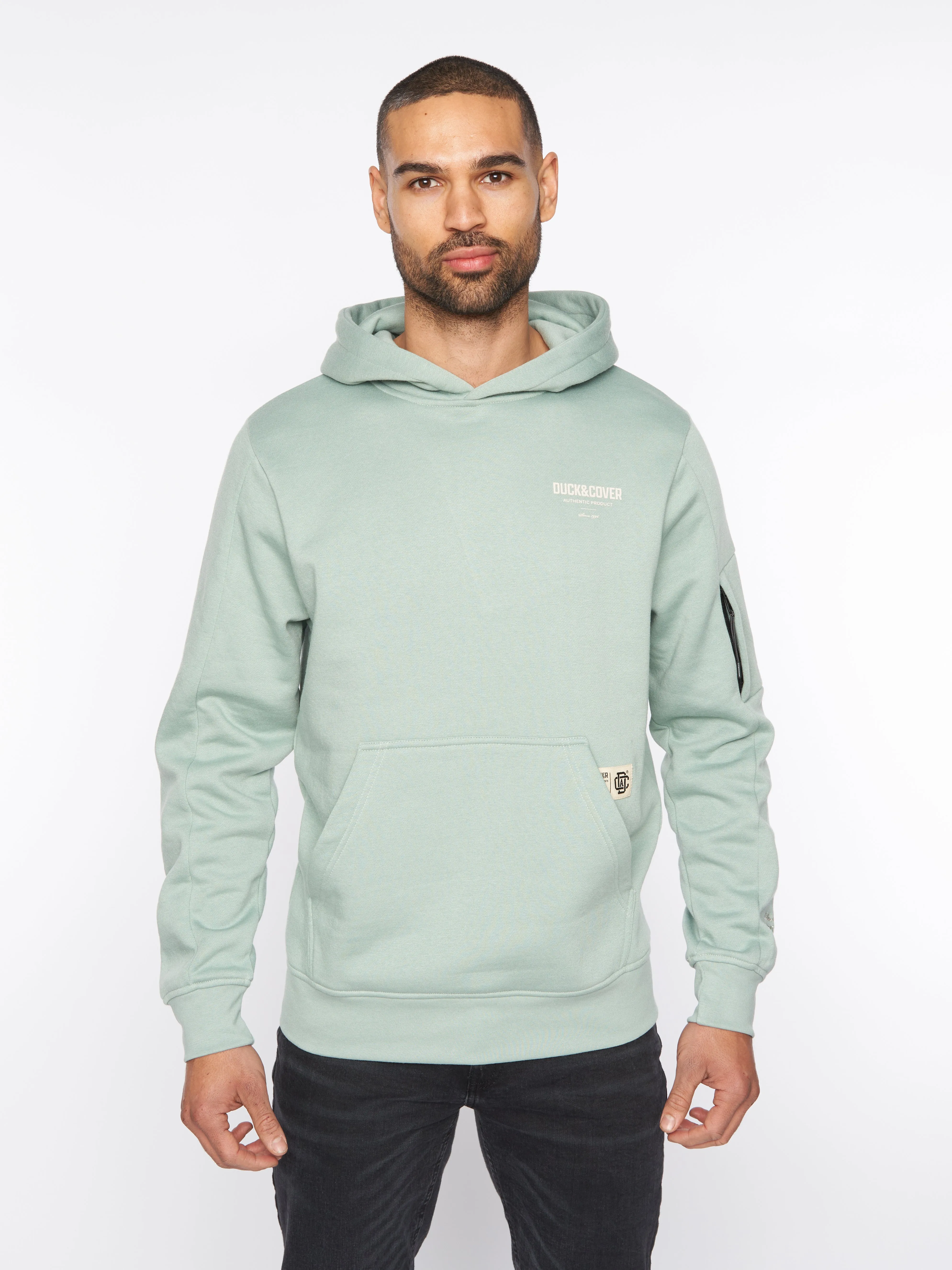 Lewys Hoodie Sage sold by Duck and Cover product image thumbnail 2
