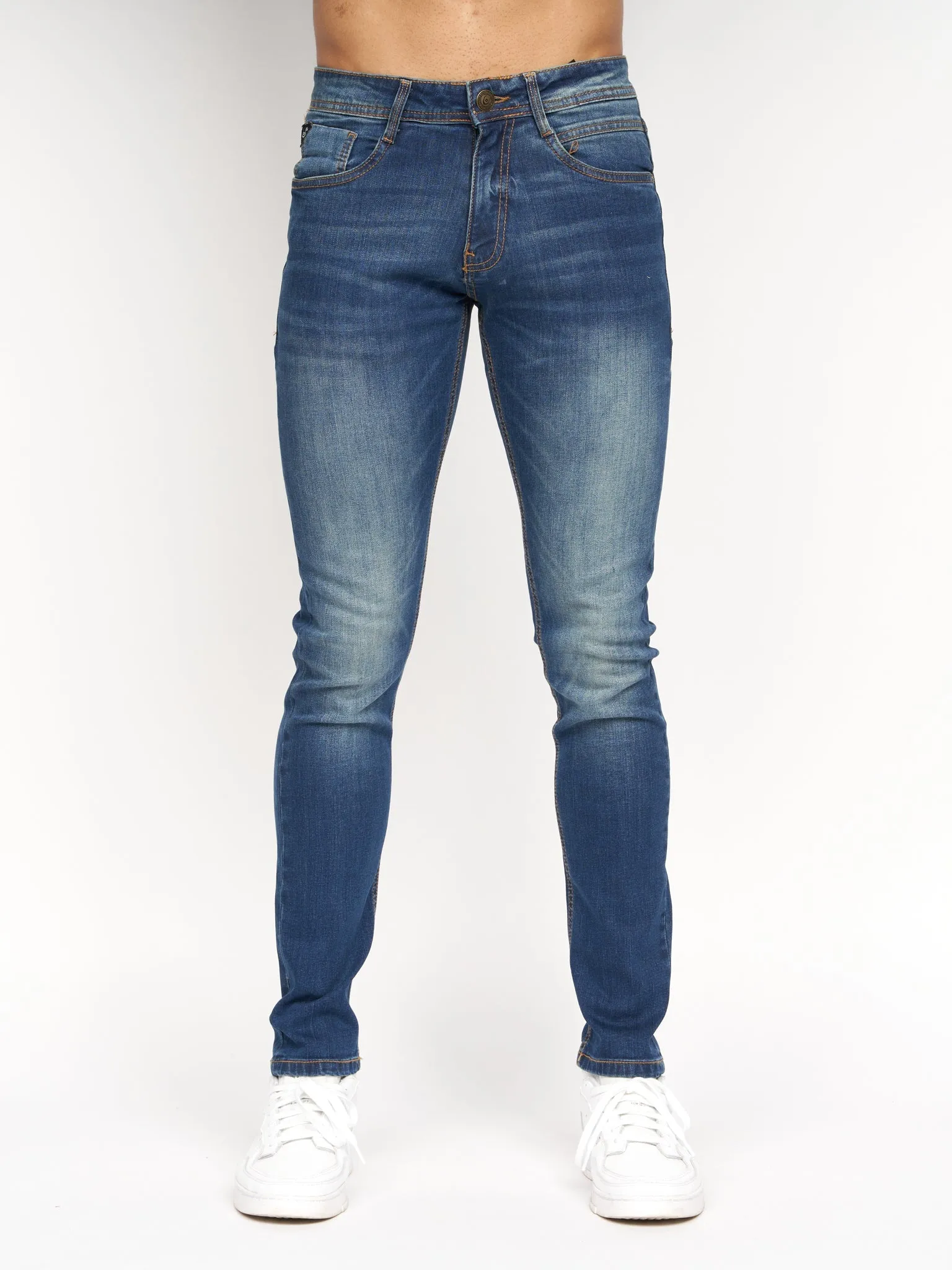 Maylead Slim Fit Jeans Tinted Blue sold by Duck and Cover