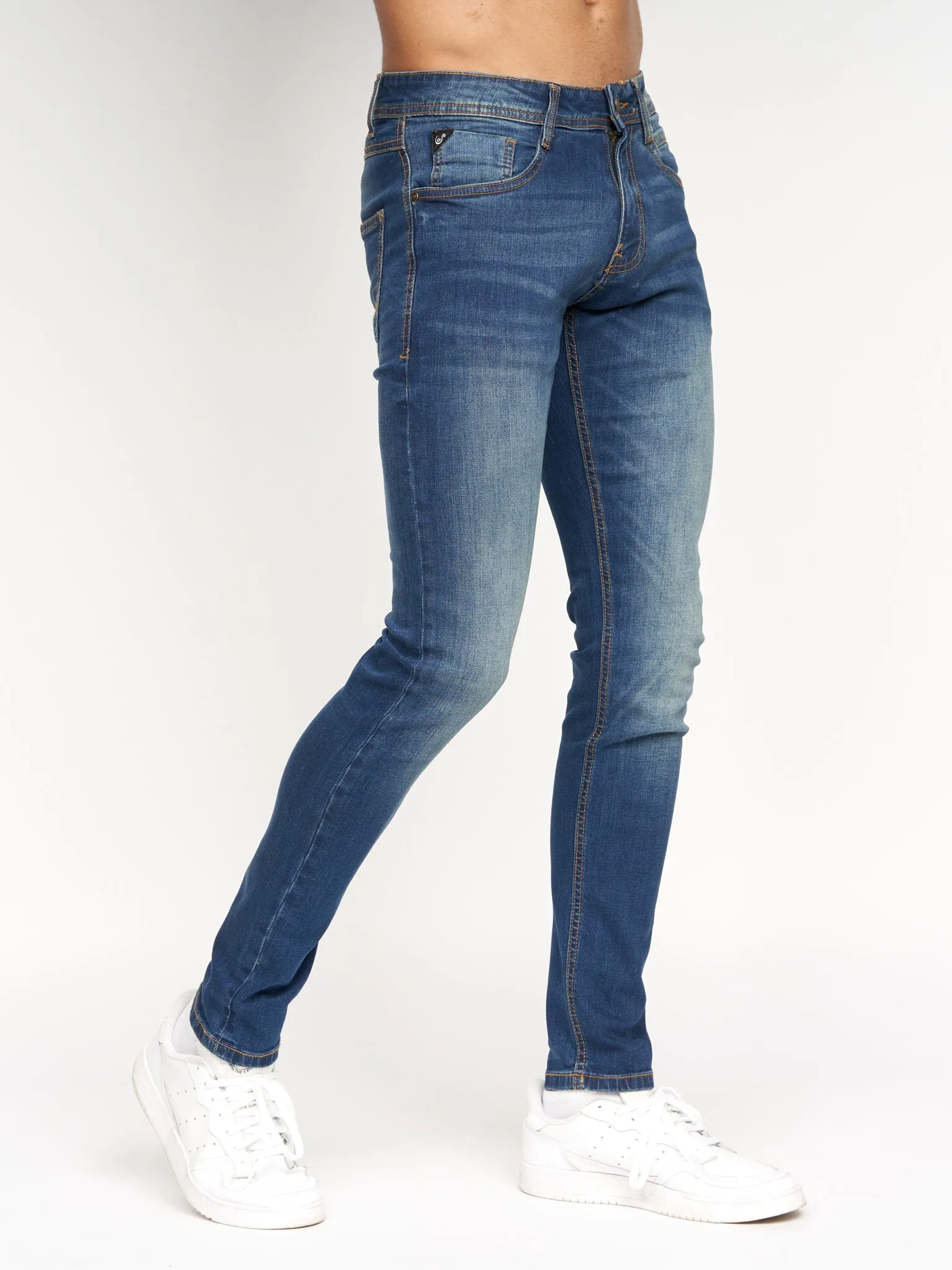 Maylead Slim Fit Jeans Tinted Blue sold by Duck and Cover product image thumbnail 2