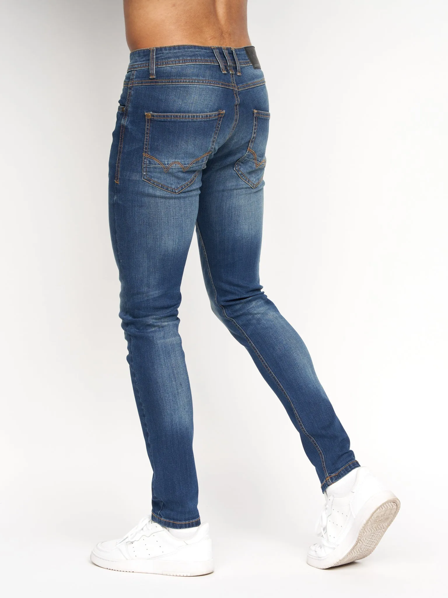 Maylead Slim Fit Jeans Tinted Blue sold by Duck and Cover product image thumbnail 4