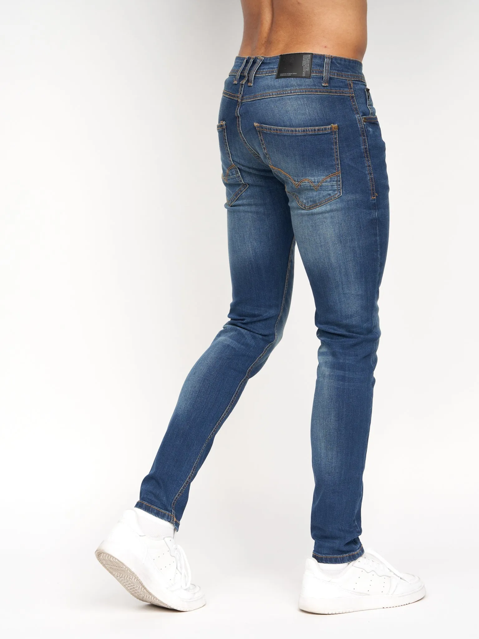 Maylead Slim Fit Jeans Tinted Blue sold by Duck and Cover product image thumbnail 3