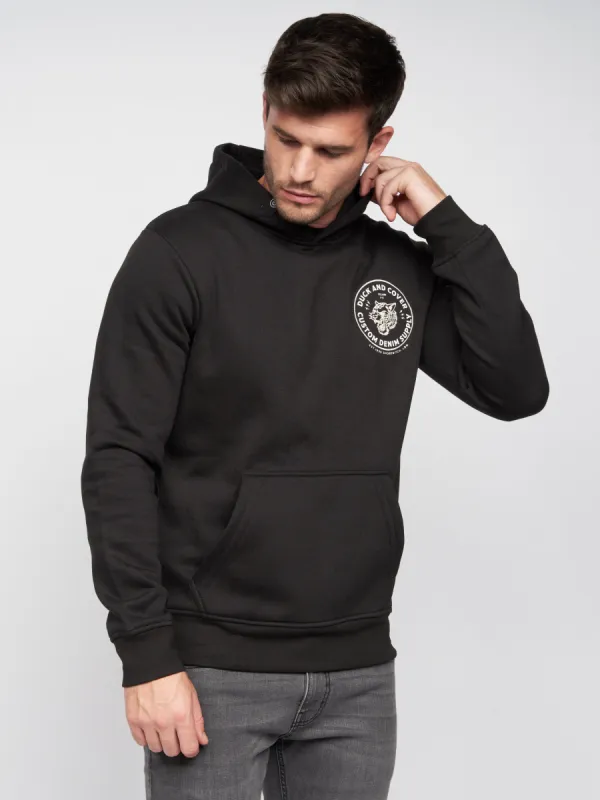 Supplys Hoodie Black sold by Duck and Cover