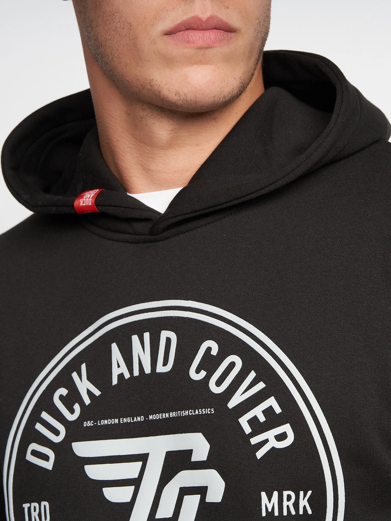 Addax Hoodie Black sold by Duck and Cover product image thumbnail 5