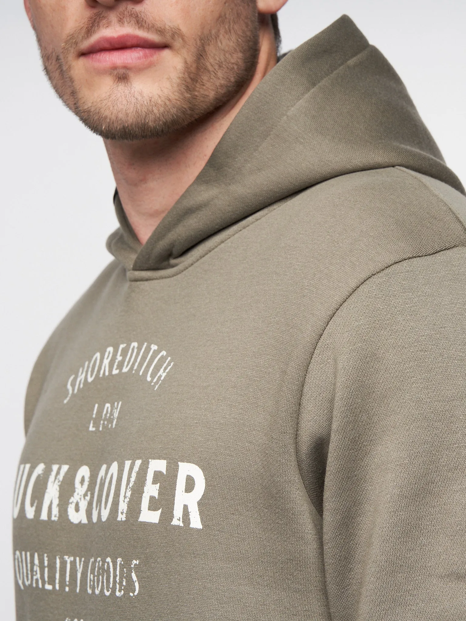 Stocktons Hoodie Forest Green sold by Duck and Cover product image thumbnail 5