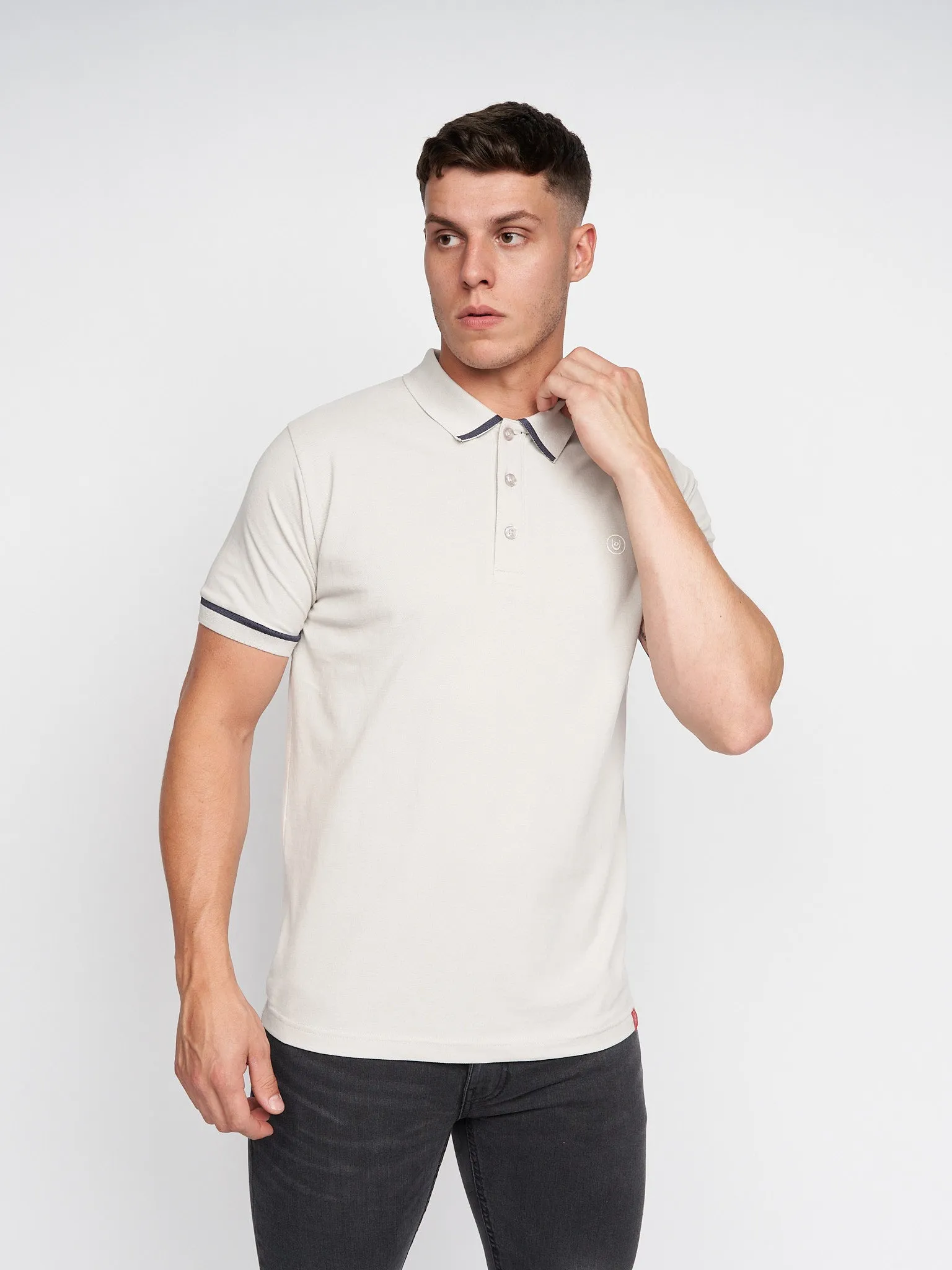 Trippere Polo Off White sold by Duck and Cover product image thumbnail 3