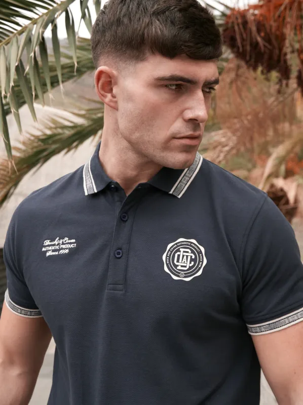 Keyaan Polo Navy sold by Duck and Cover