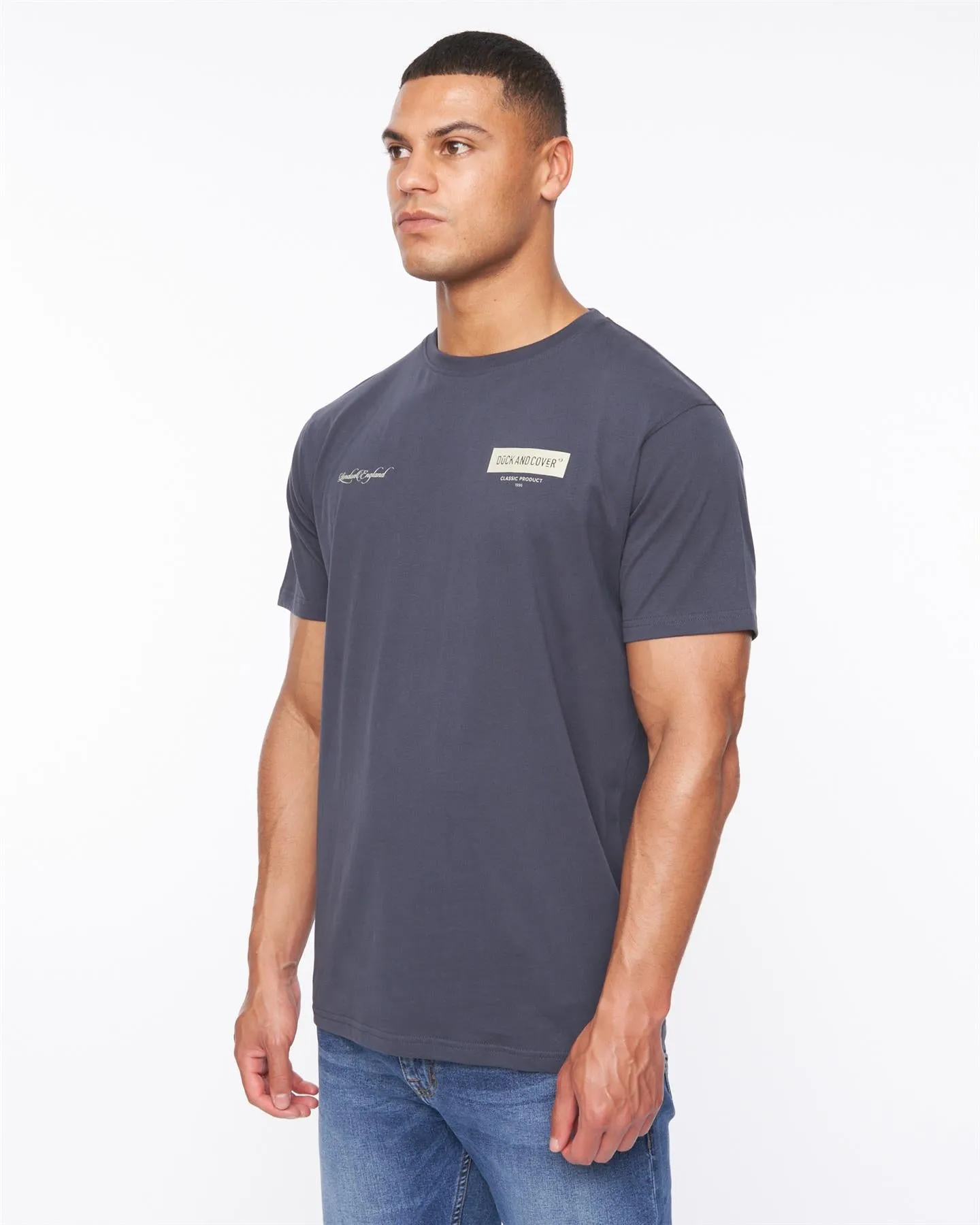 Mersak T-Shirt Navy sold by Duck and Cover product image thumbnail 4