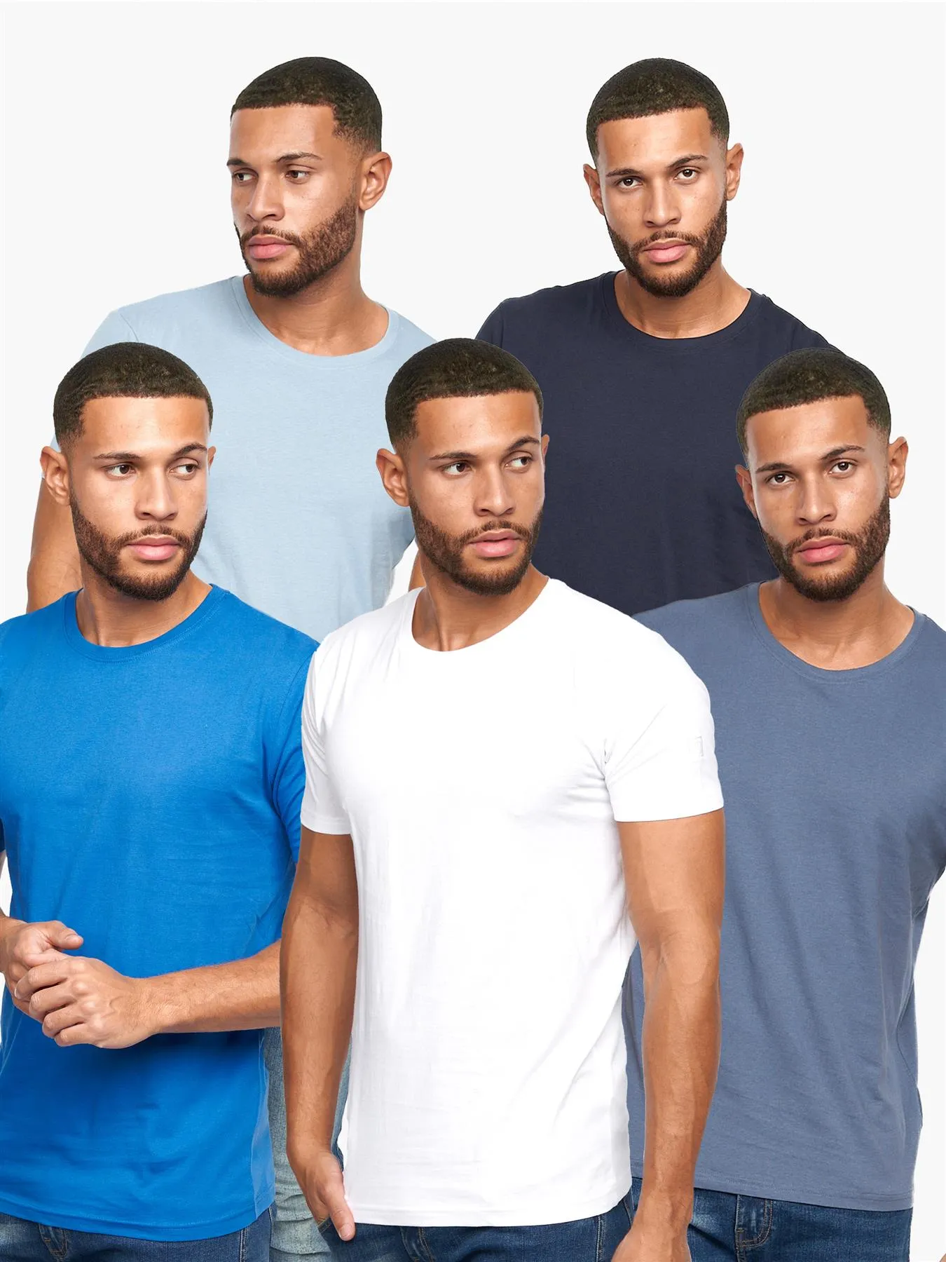 Errington Pack B T-Shirt 5pk sold by Duck and Cover