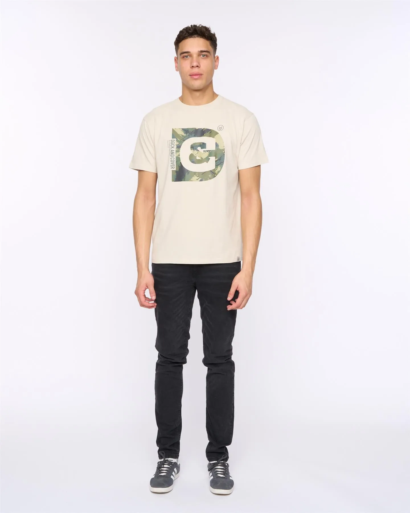 Deecee T-Shirt Off White sold by Duck and Cover product image thumbnail 3