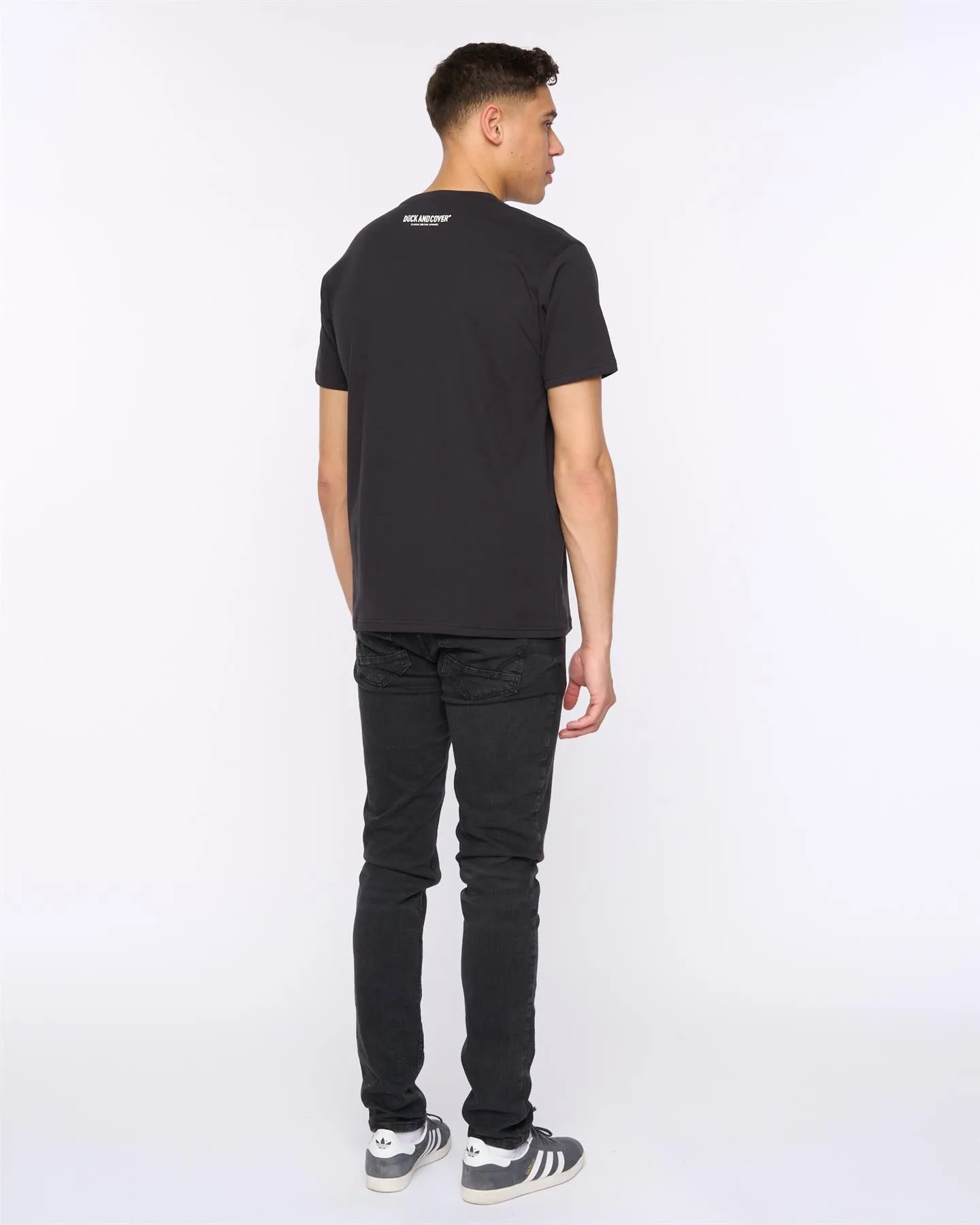 Wayfirth T-Shirt Black sold by Duck and Cover product image thumbnail 4