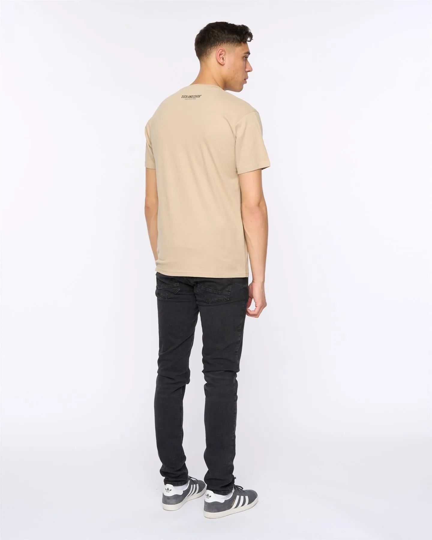 Chellforth T-Shirt Greige sold by Duck and Cover product image thumbnail 4