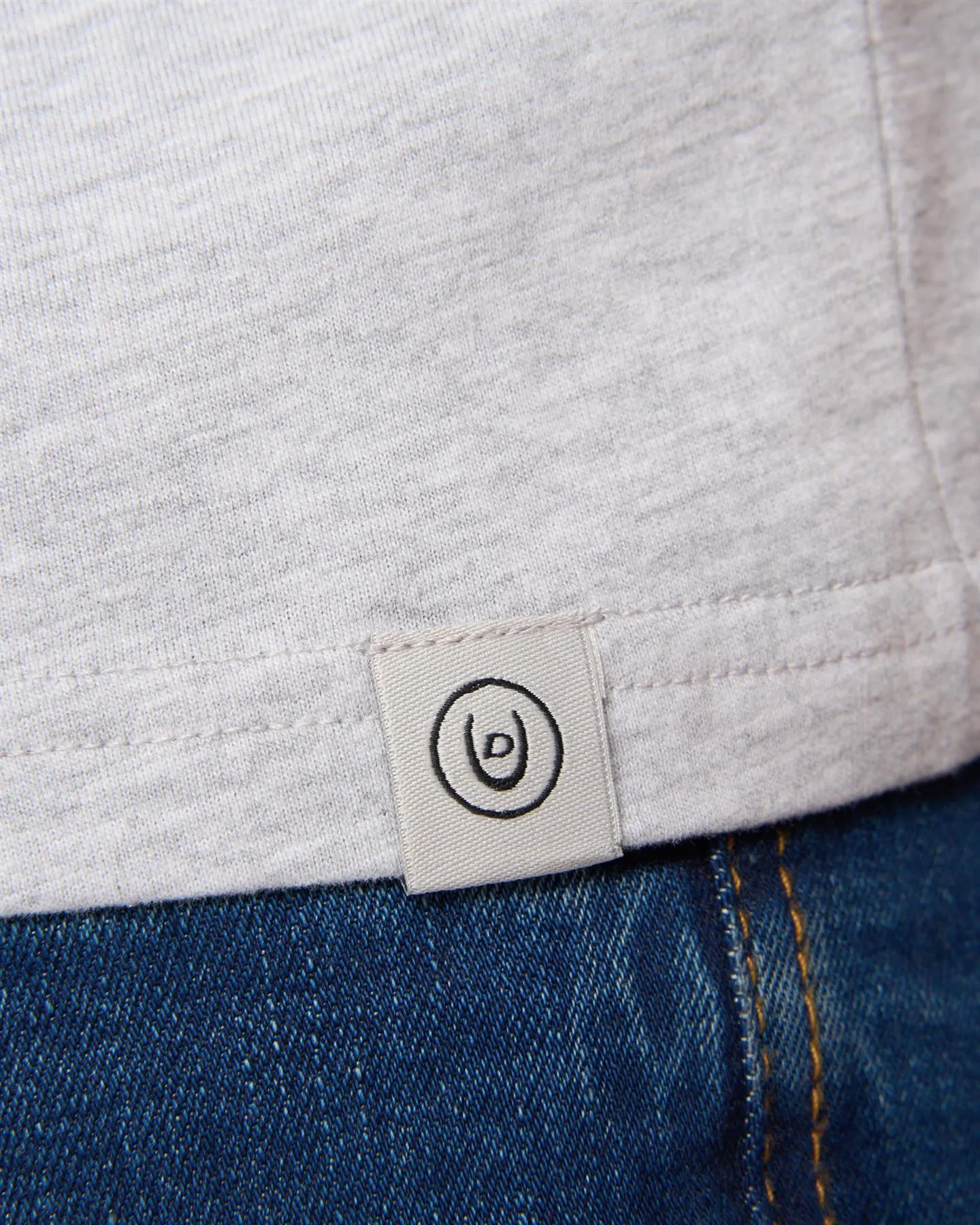 Deecee T-Shirt Grey Marl sold by Duck and Cover product image thumbnail 5