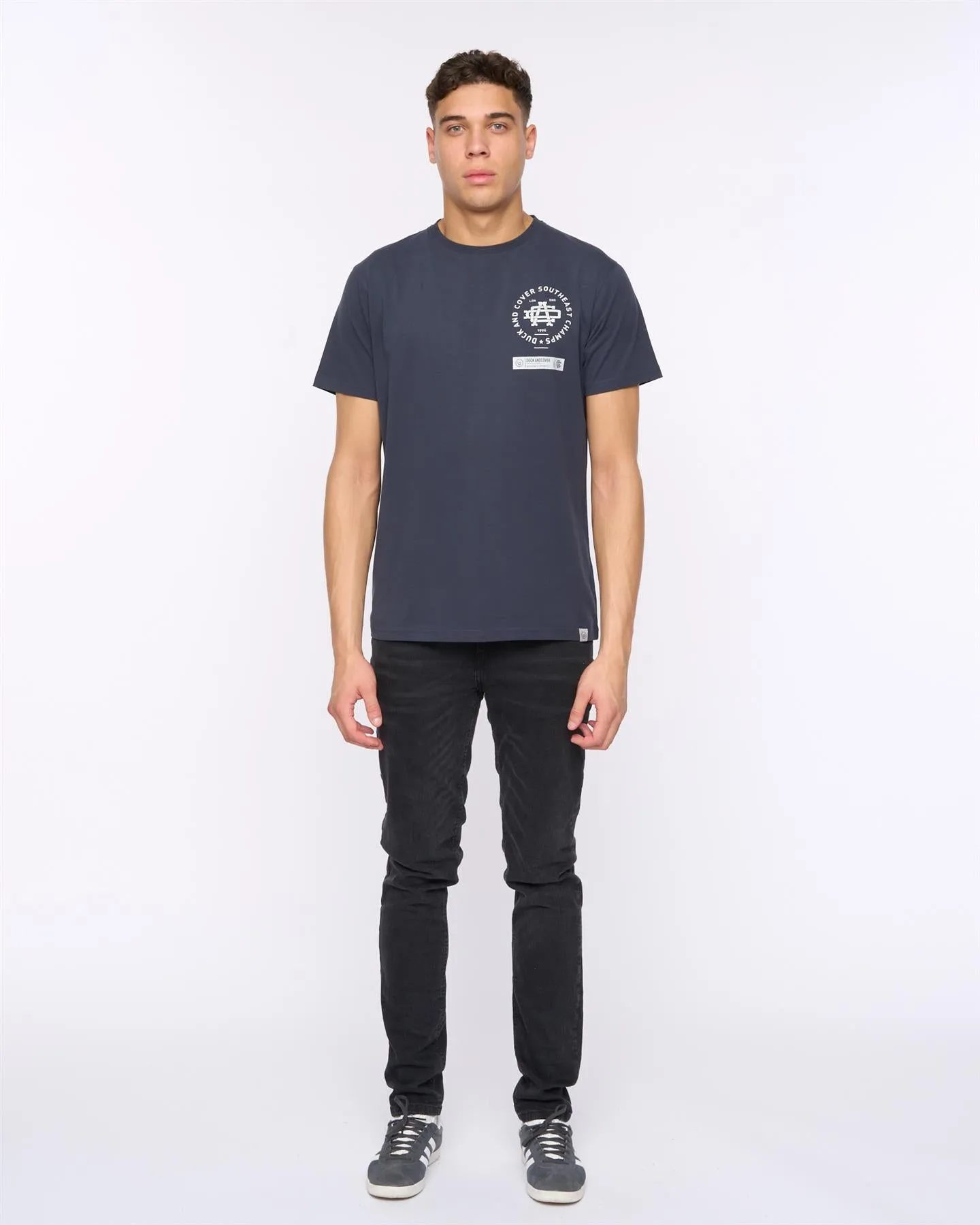 Chellforth T-Shirt Navy sold by Duck and Cover product image thumbnail 3