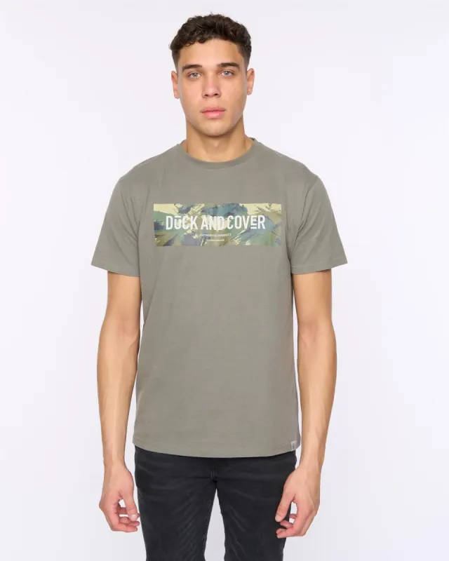 Wayfirth T-Shirt Olive sold by Duck and Cover