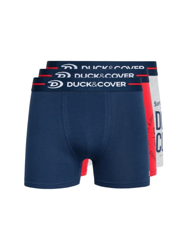 Edelman Boxers 3pk Navy/Red sold by Duck and Cover