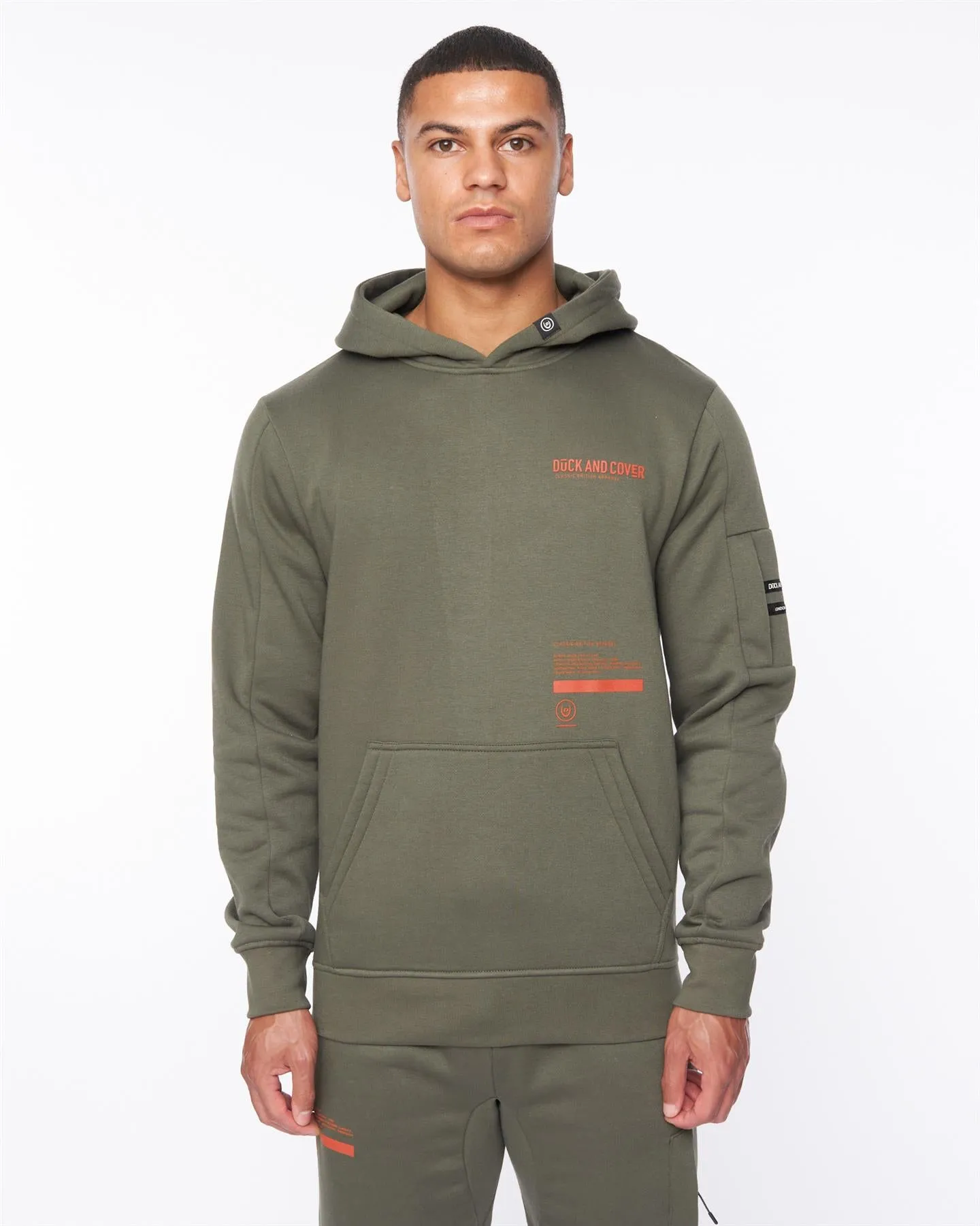 Heningys Hoodie & Joggers Set Olive sold by Duck and Cover product image thumbnail 3