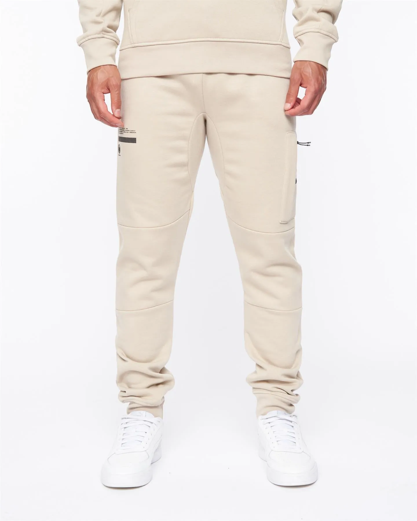 Heningys Hoodie & Joggers Set Greige sold by Duck and Cover product image thumbnail 5