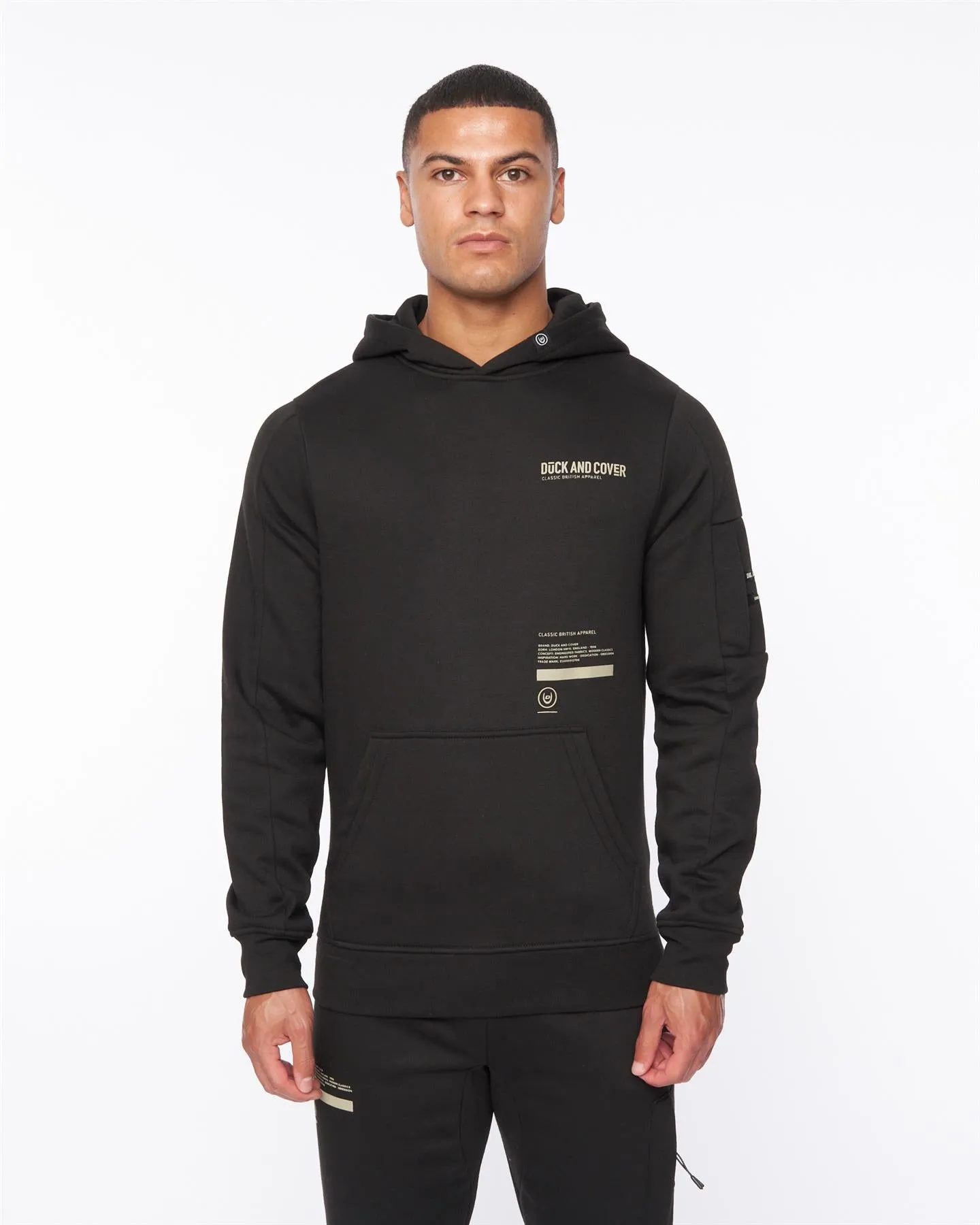 Heningys Hoodie & Joggers Set Black sold by Duck and Cover product image thumbnail 3