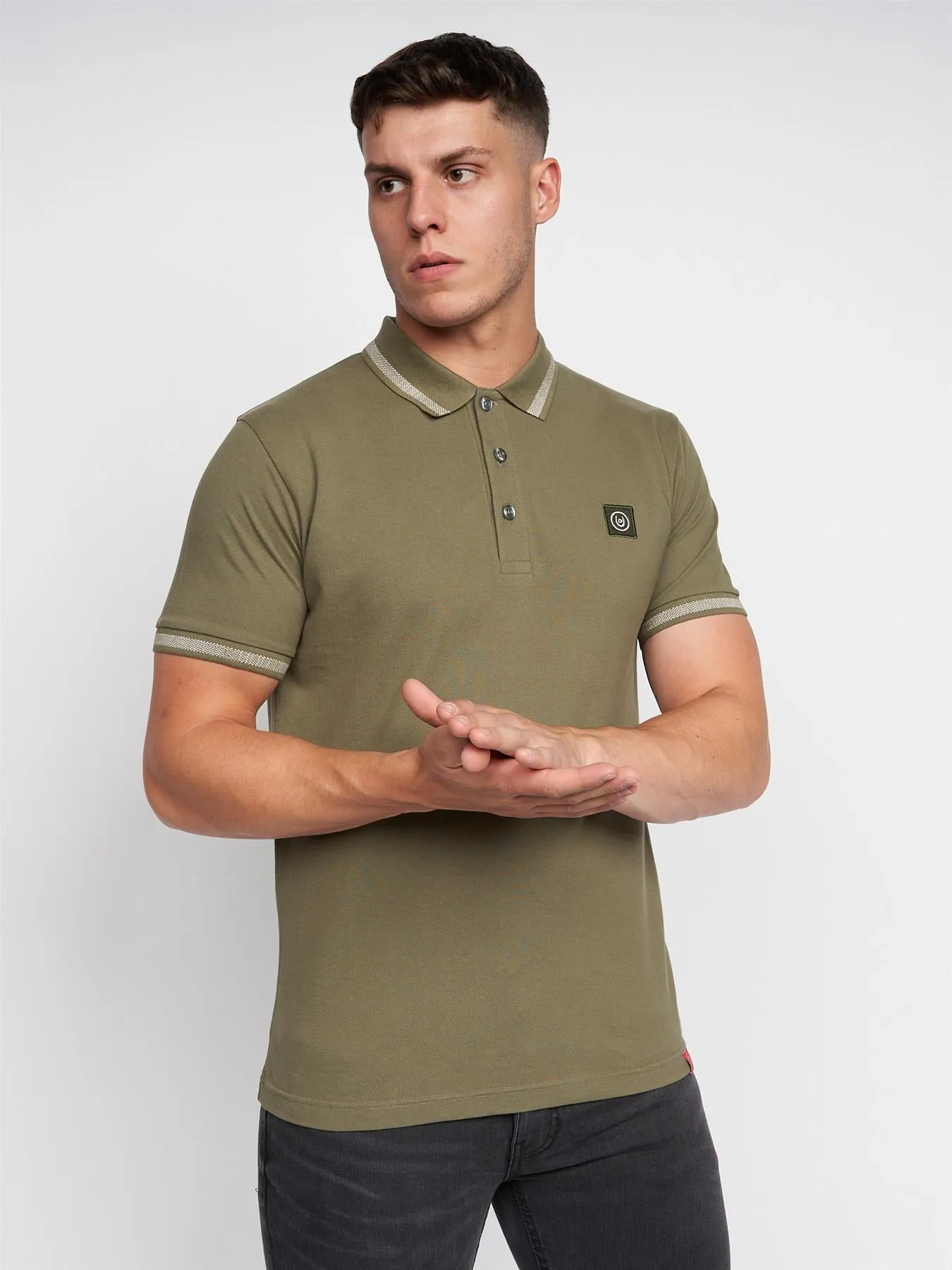 Feltar Polo Olive sold by Duck and Cover product image thumbnail 4