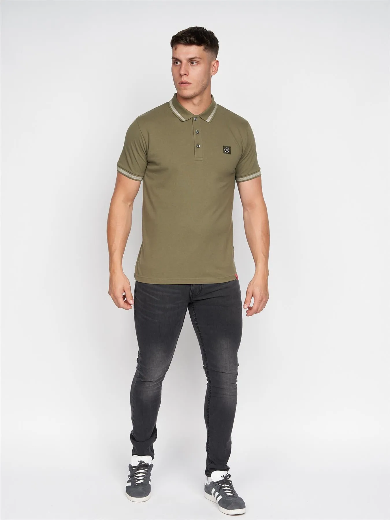 Feltar Polo Olive sold by Duck and Cover product image thumbnail 2
