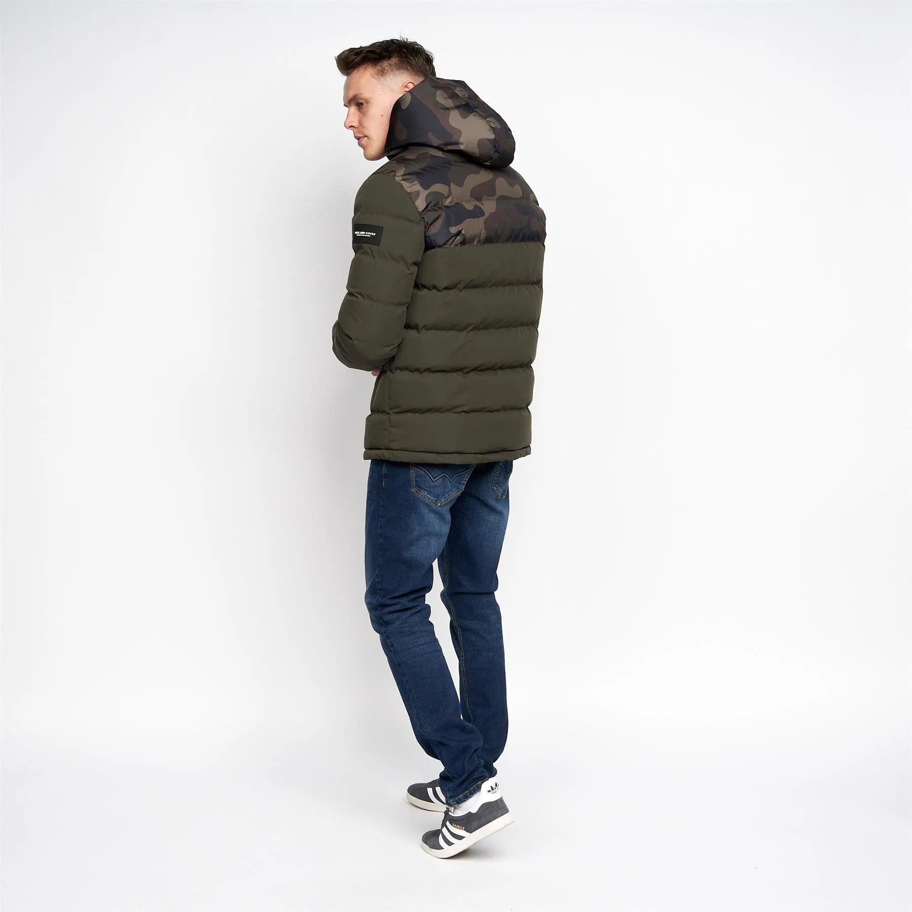 Blenfield Quilted Jacket Forest Camo sold by Duck and Cover product image thumbnail 4
