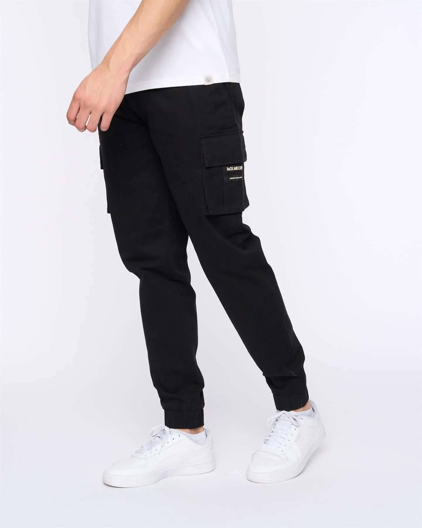 Chemmer Woven Jog Pants Black sold by Duck and Cover product image thumbnail 3