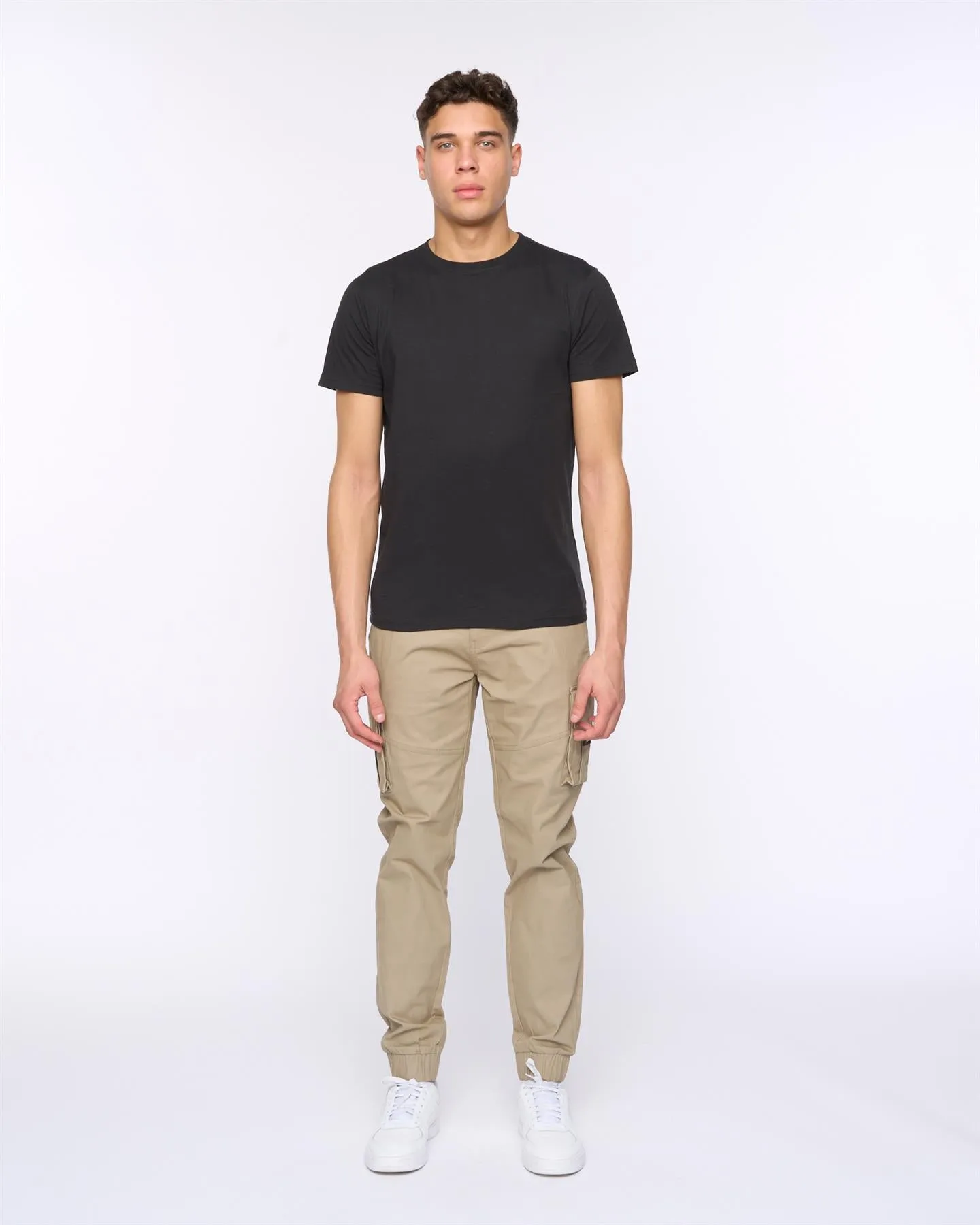 Chemmer Woven Jog Pants Stone sold by Duck and Cover product image thumbnail 2