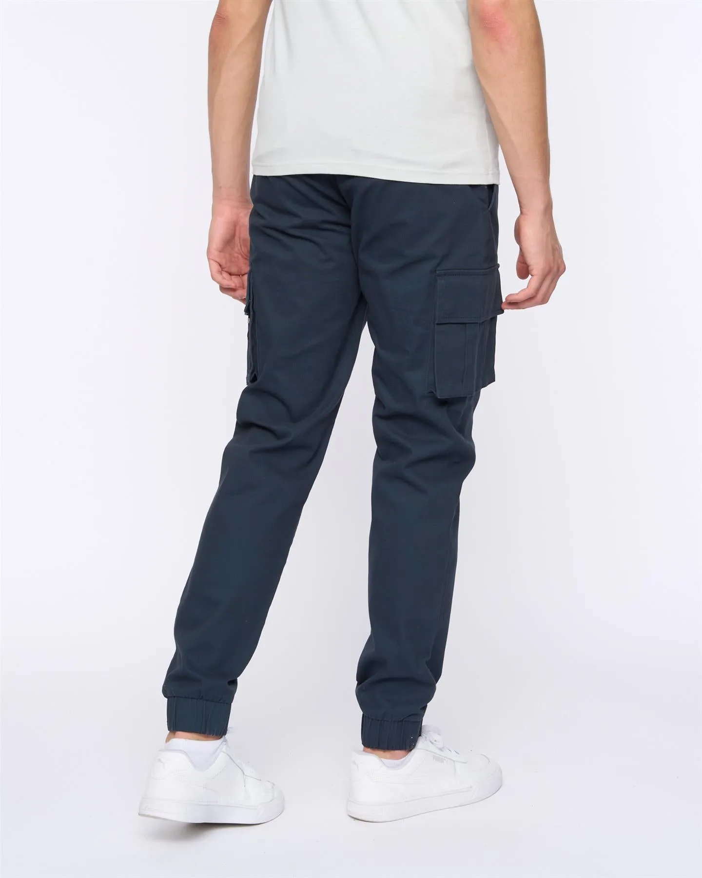 Chemmer Woven Jog Pants Navy sold by Duck and Cover product image thumbnail 2