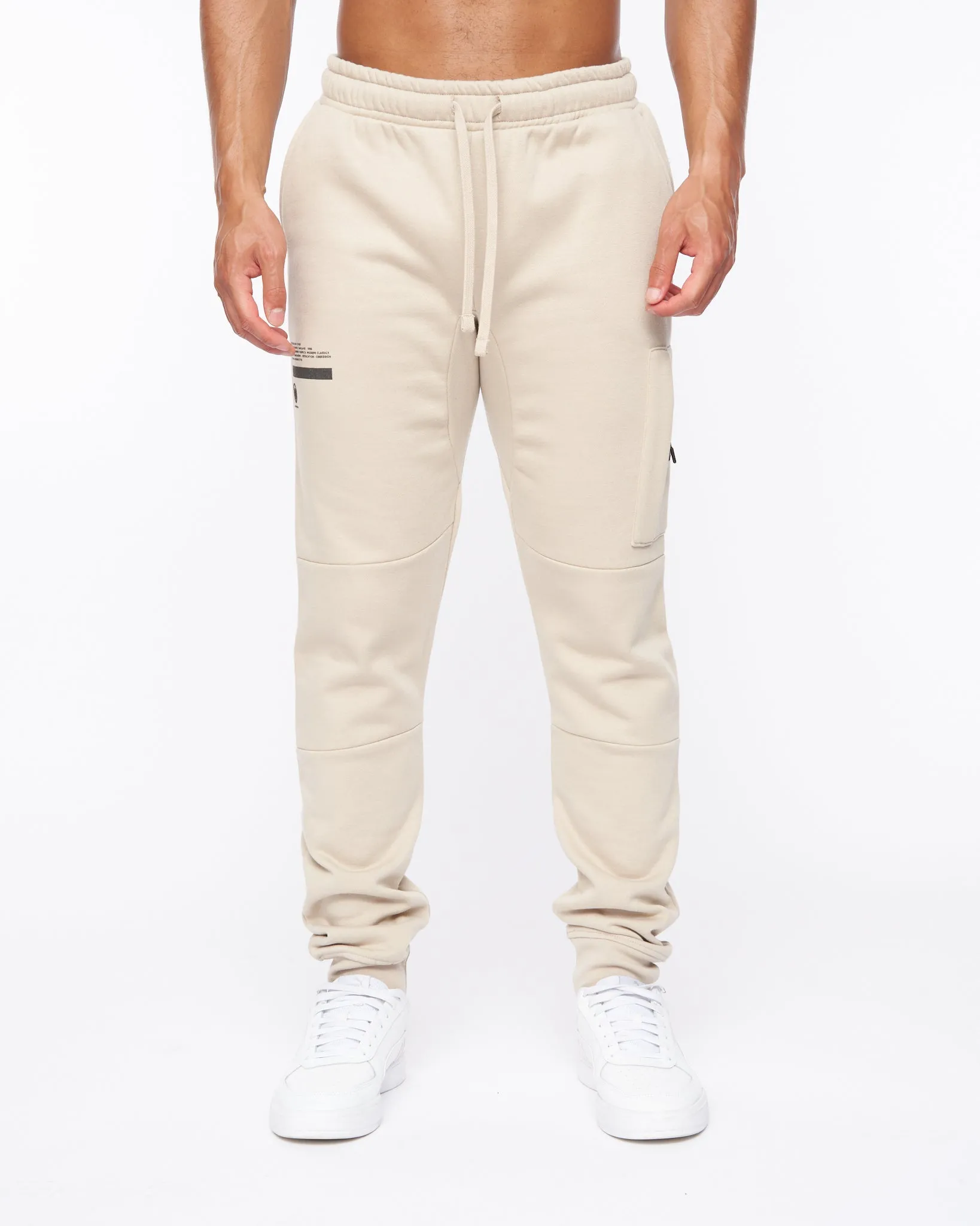Heningys Joggers Greige sold by Duck and Cover