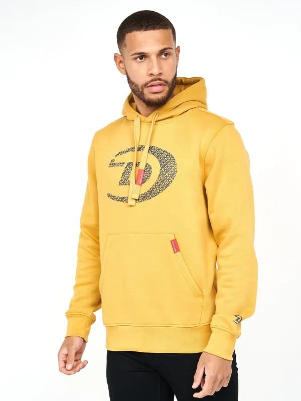 Bromley Hoodie Yellow sold by Duck and Cover