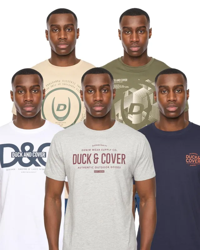 Cheymore Crew T-Shirt 5pk Assorted sold by Duck and Cover