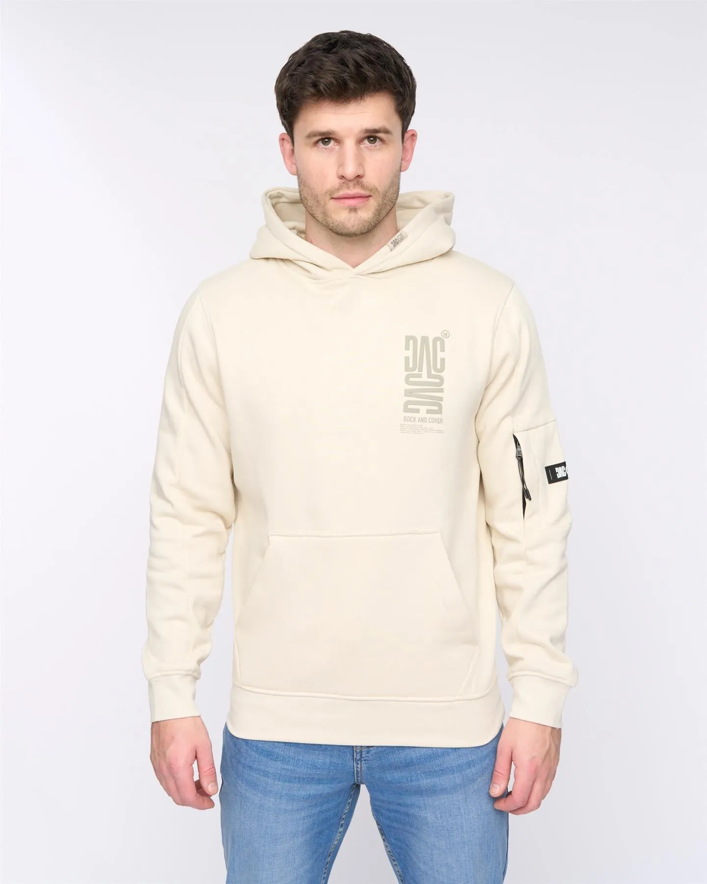 Tremake Hoodie Light Sage sold by Duck and Cover