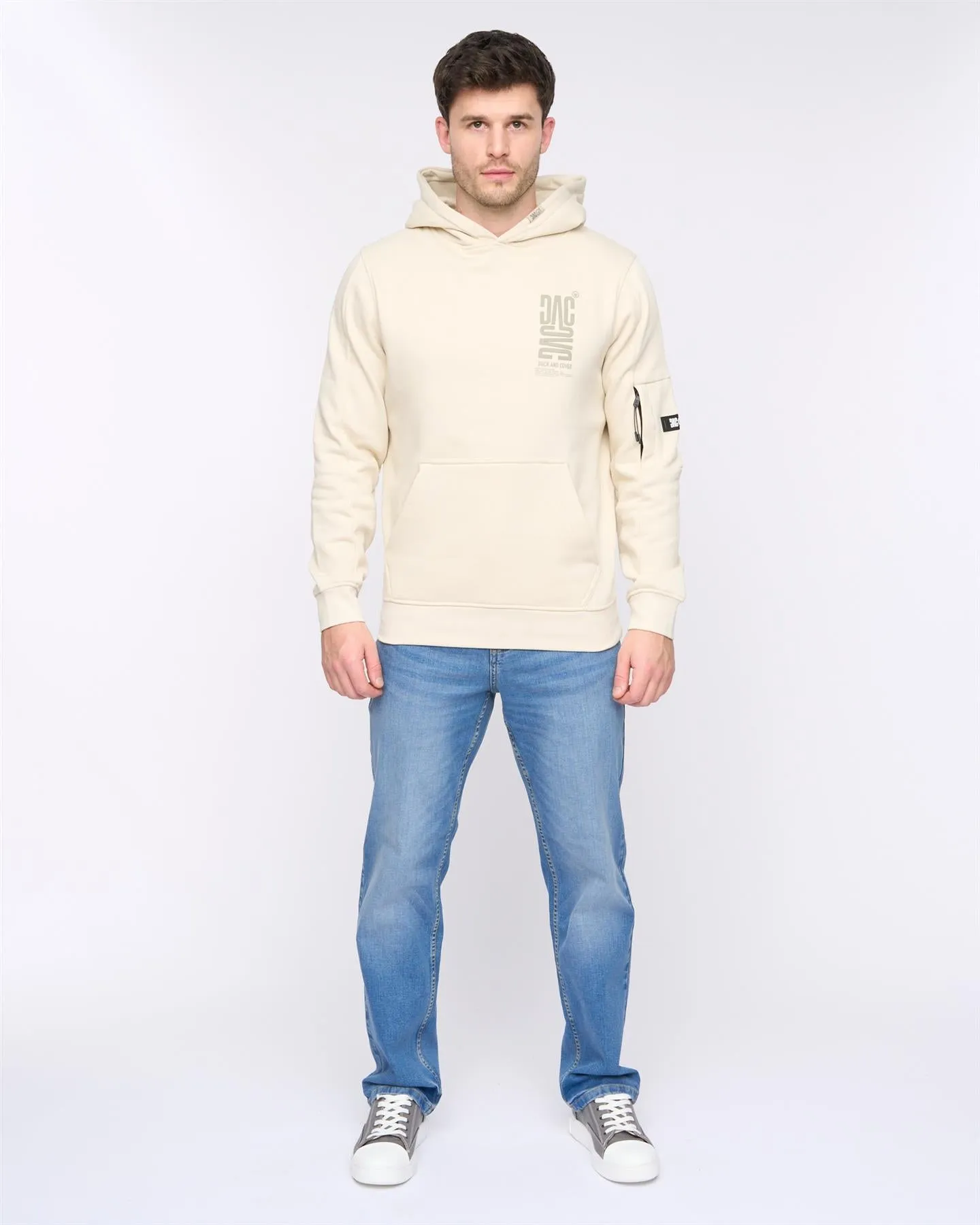 Tremake Hoodie Light Sage sold by Duck and Cover product image thumbnail 3