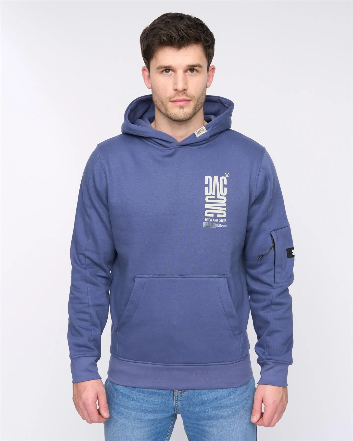 Tremake Hoodie Navy sold by Duck and Cover
