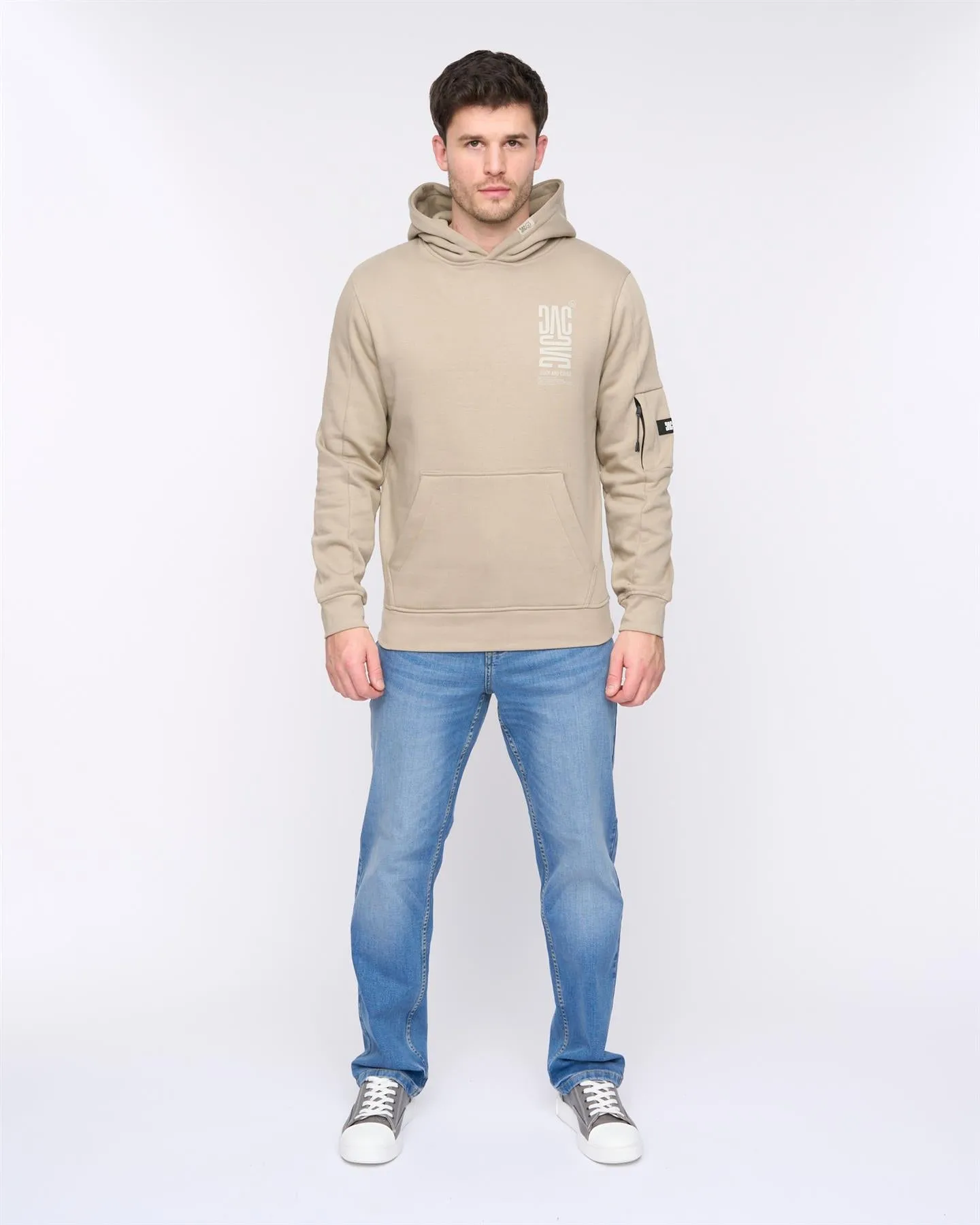 Tremake Hoodie Light Pebble sold by Duck and Cover product image thumbnail 4