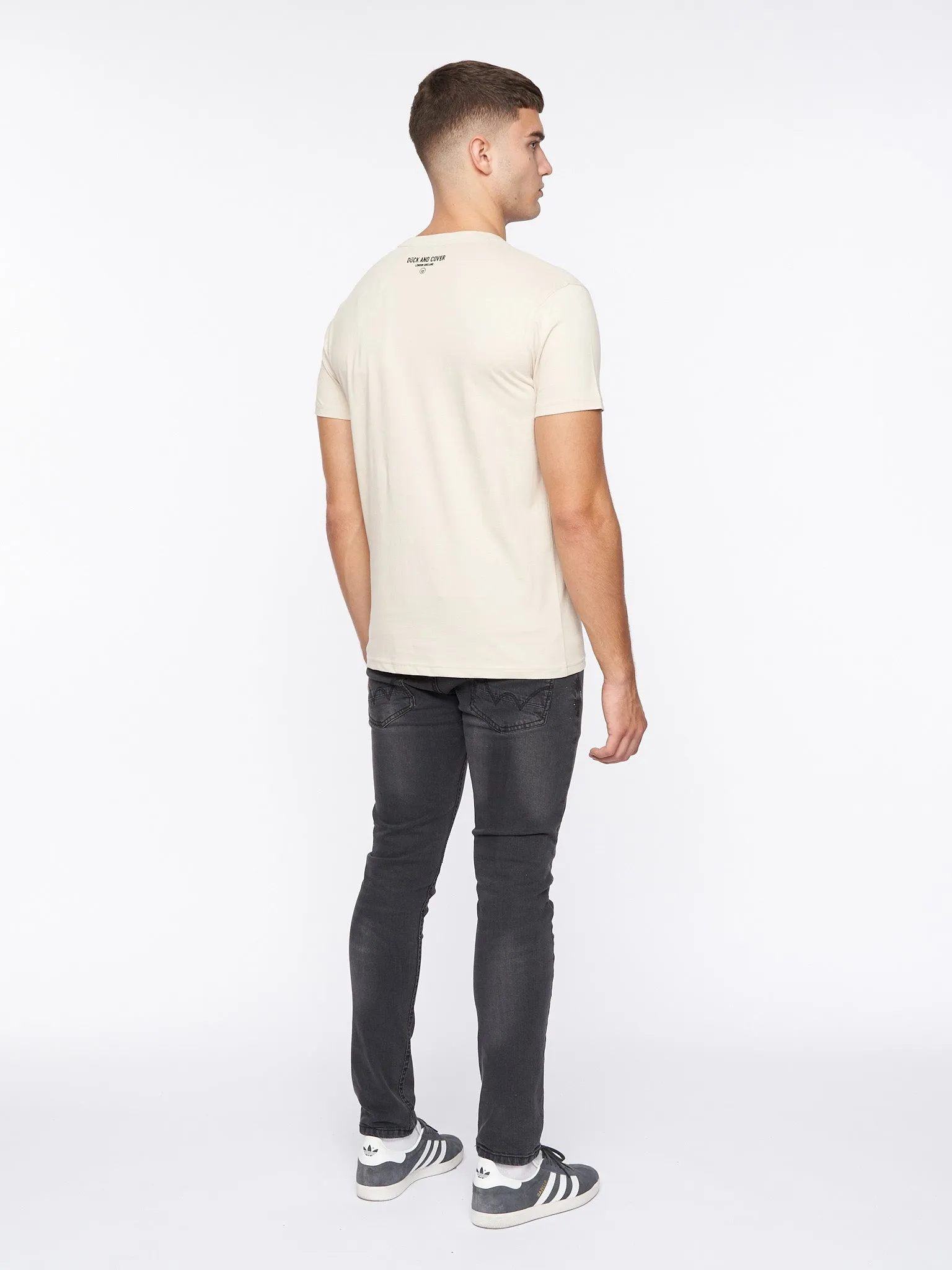 Swirla T-Shirt Ecru sold by Duck and Cover product image thumbnail 5