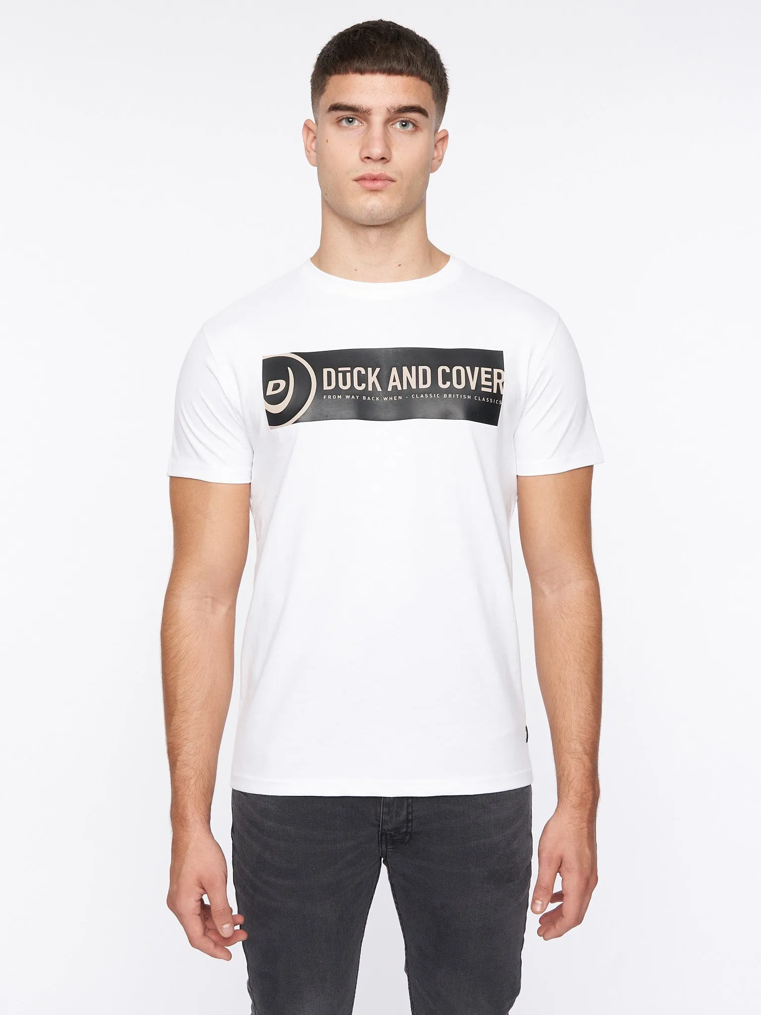 New Milgate T-Shirt White sold by Duck and Cover