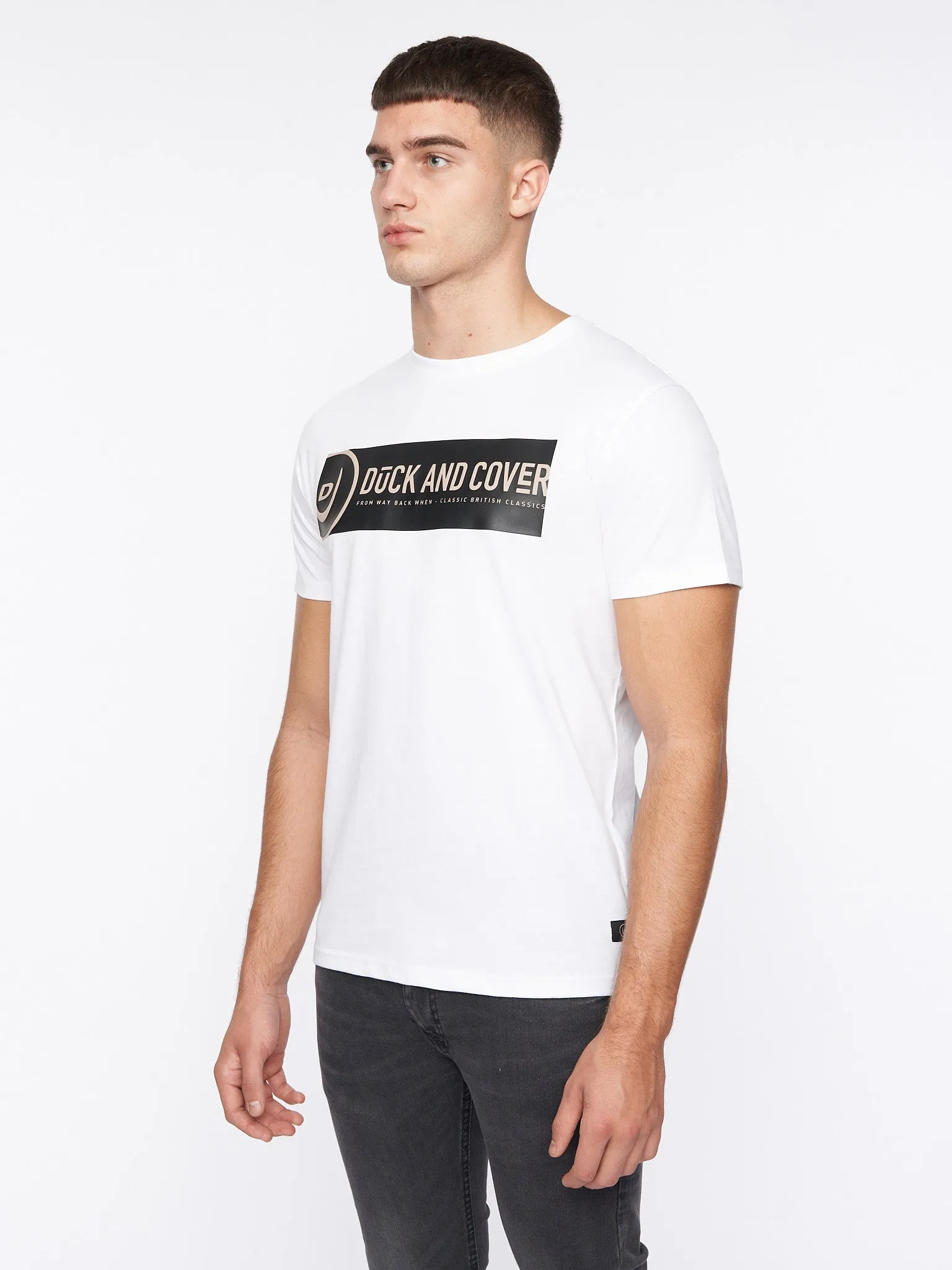 New Milgate T-Shirt White sold by Duck and Cover product image thumbnail 3