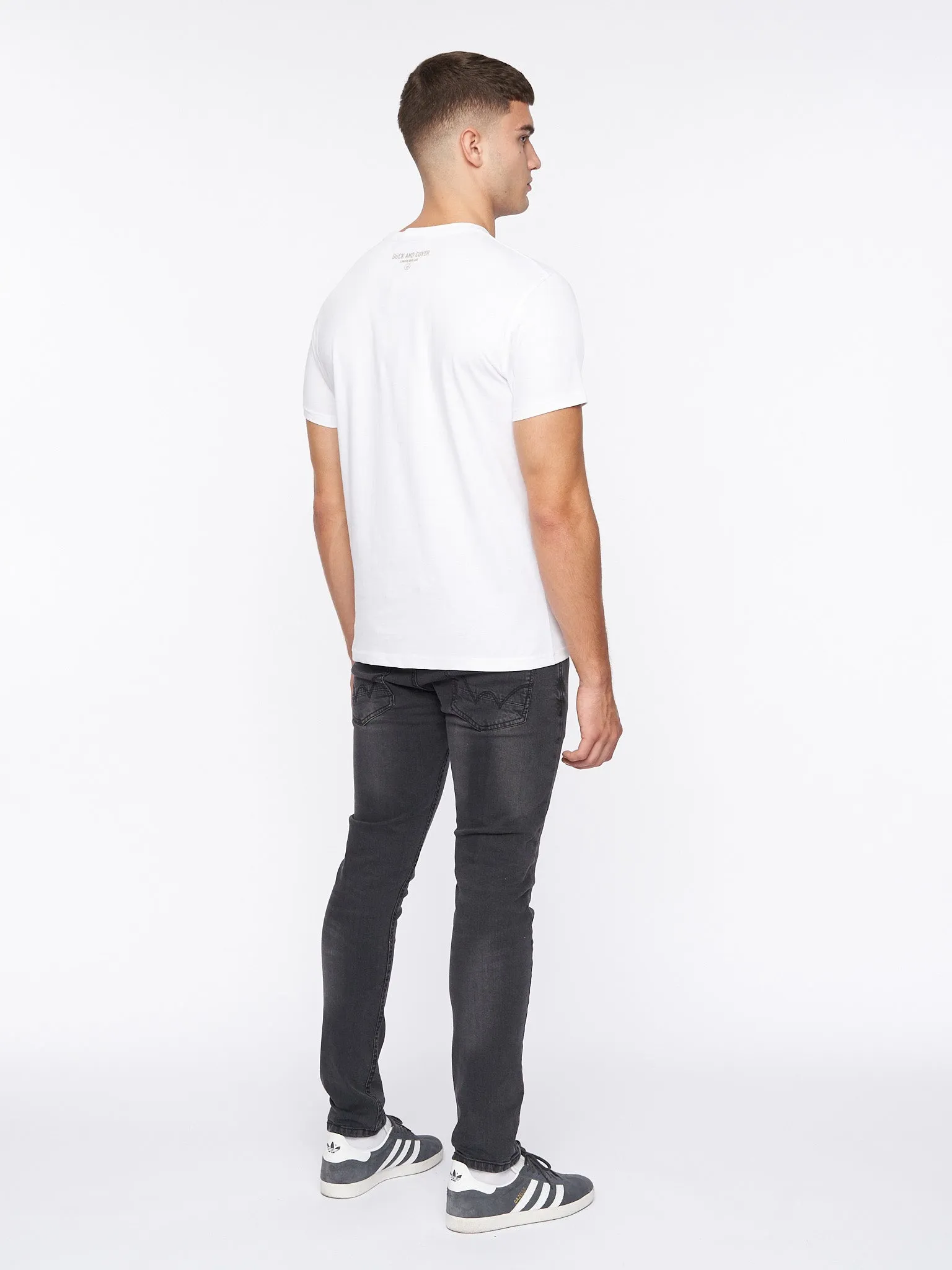 New Milgate T-Shirt White sold by Duck and Cover product image thumbnail 4