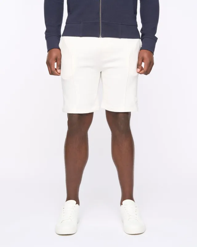 Hannings Jog Shorts Off White sold by Duck and Cover