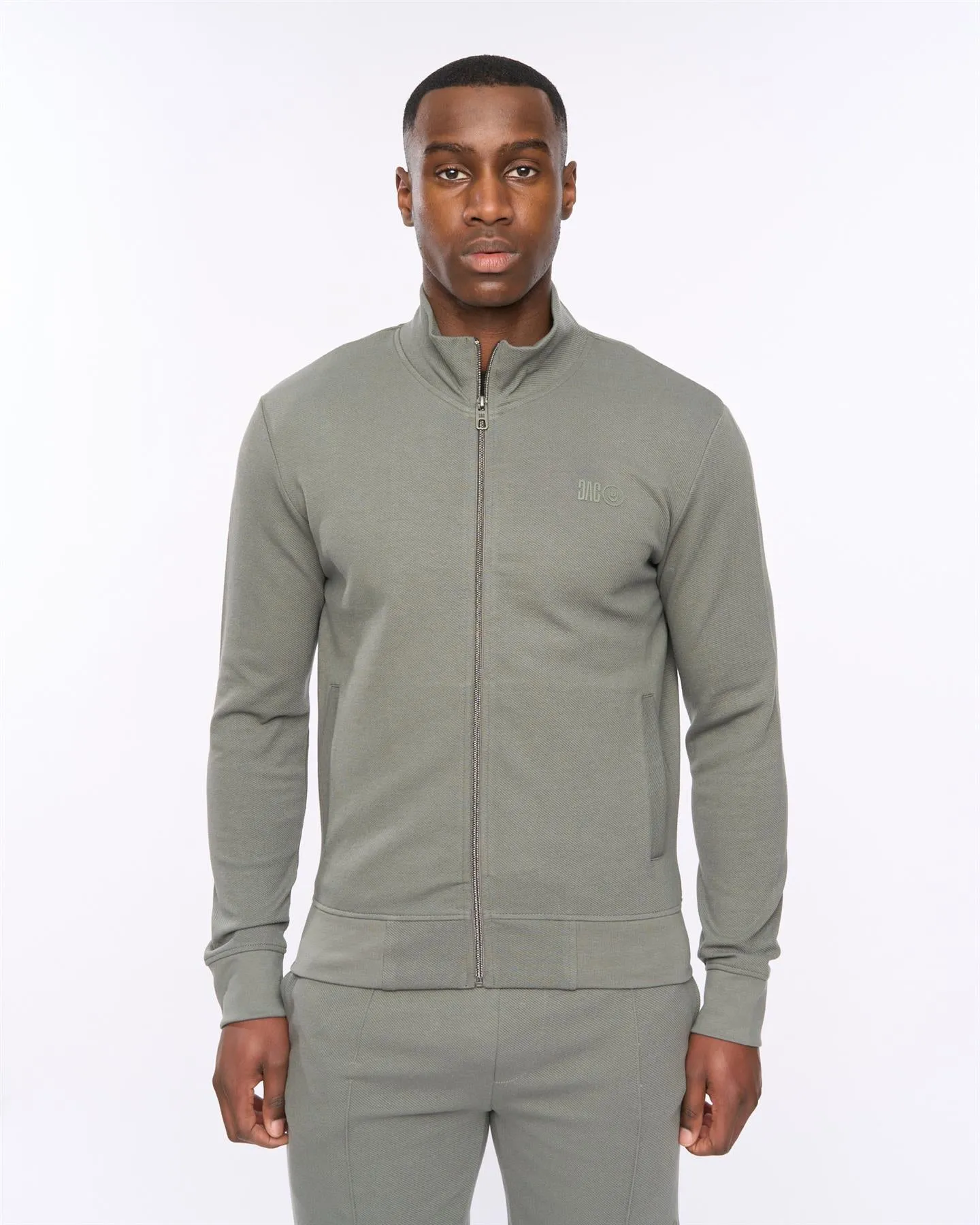 Hannings Zip Thru Olive sold by Duck and Cover