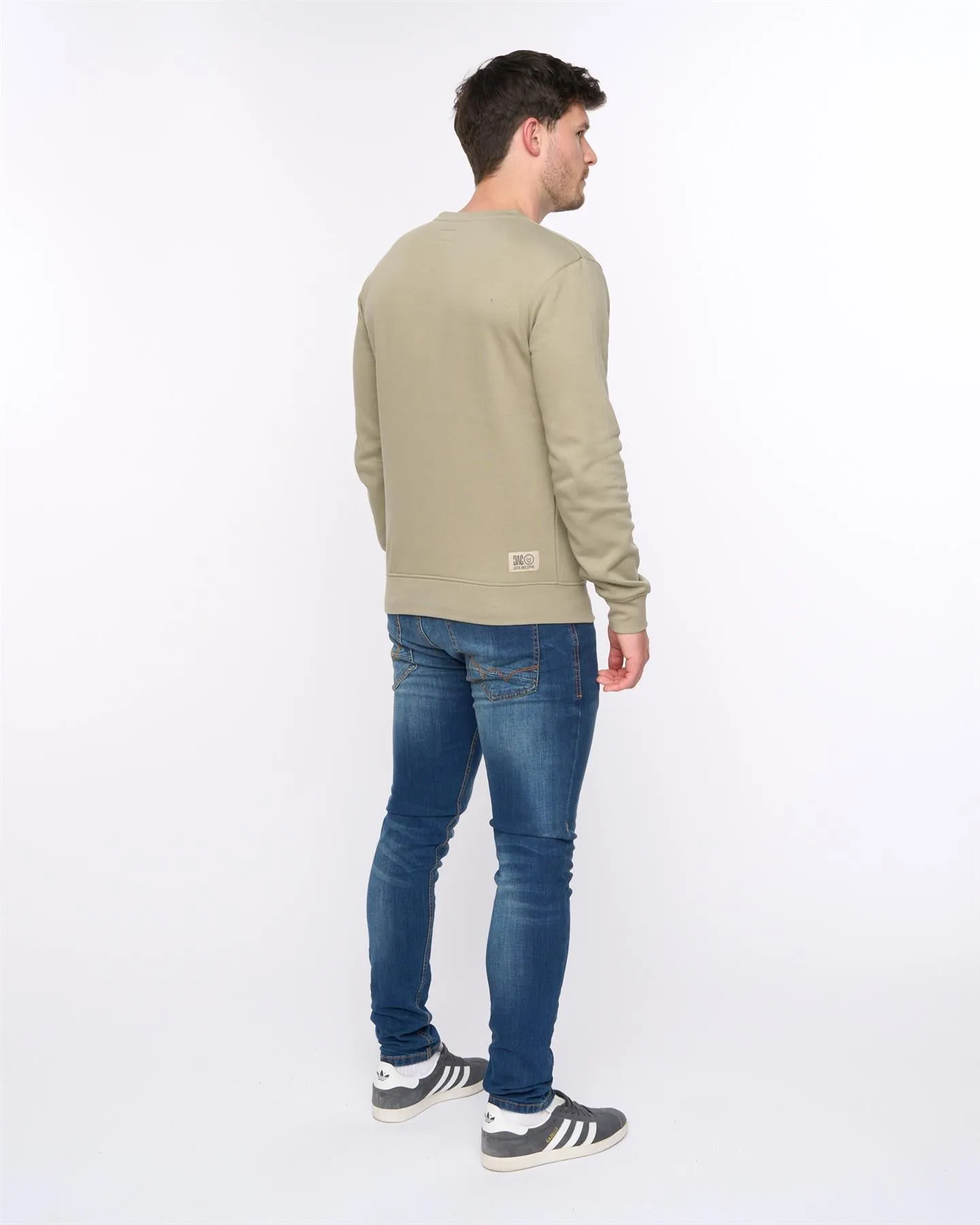 Trentforth Crew Sweat Sage sold by Duck and Cover product image thumbnail 5