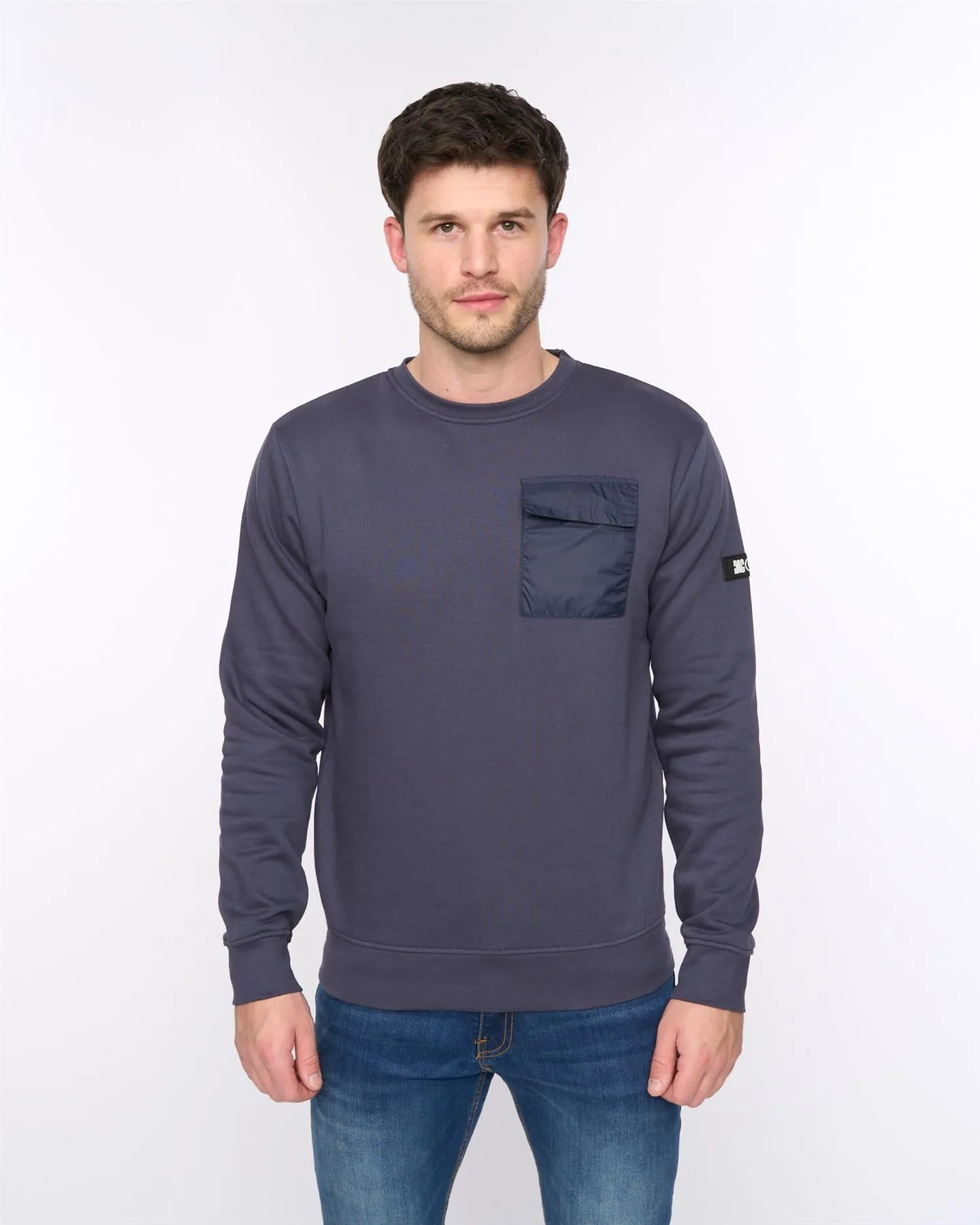 Trentforth Crew Sweat Dark Navy sold by Duck and Cover