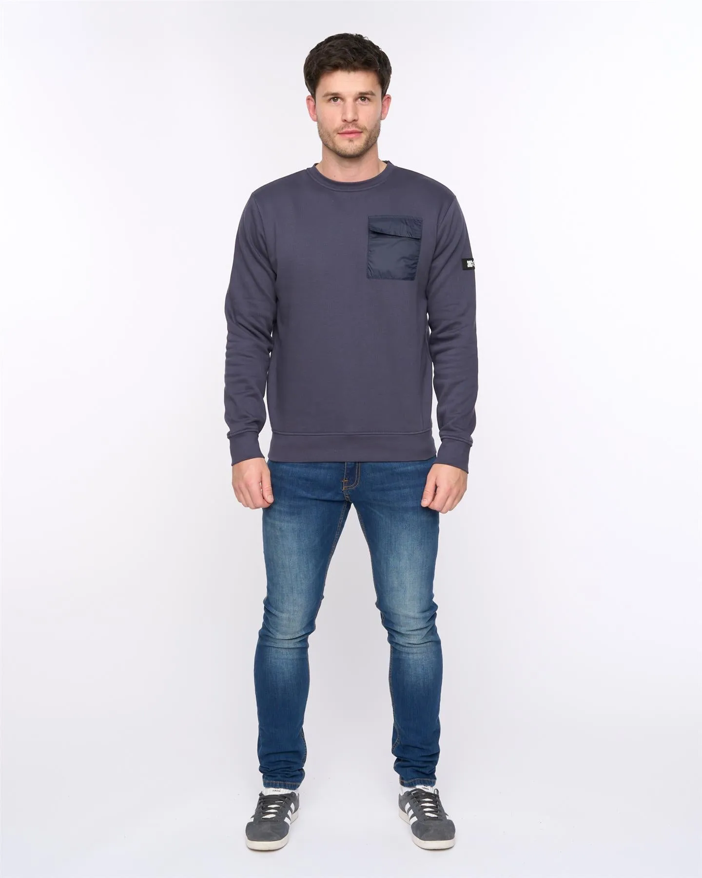 Trentforth Crew Sweat Dark Navy sold by Duck and Cover product image thumbnail 3