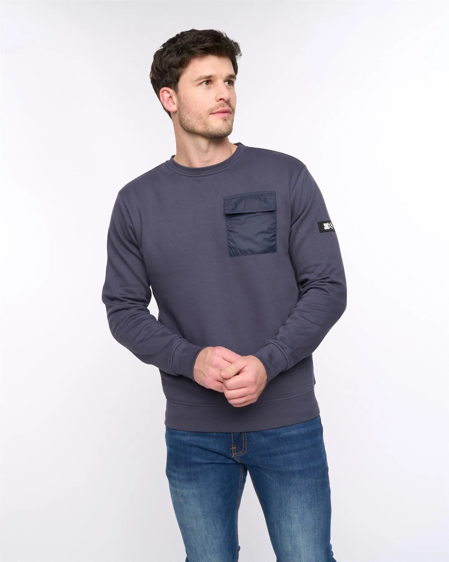 Trentforth Crew Sweat Dark Navy sold by Duck and Cover product image thumbnail 4